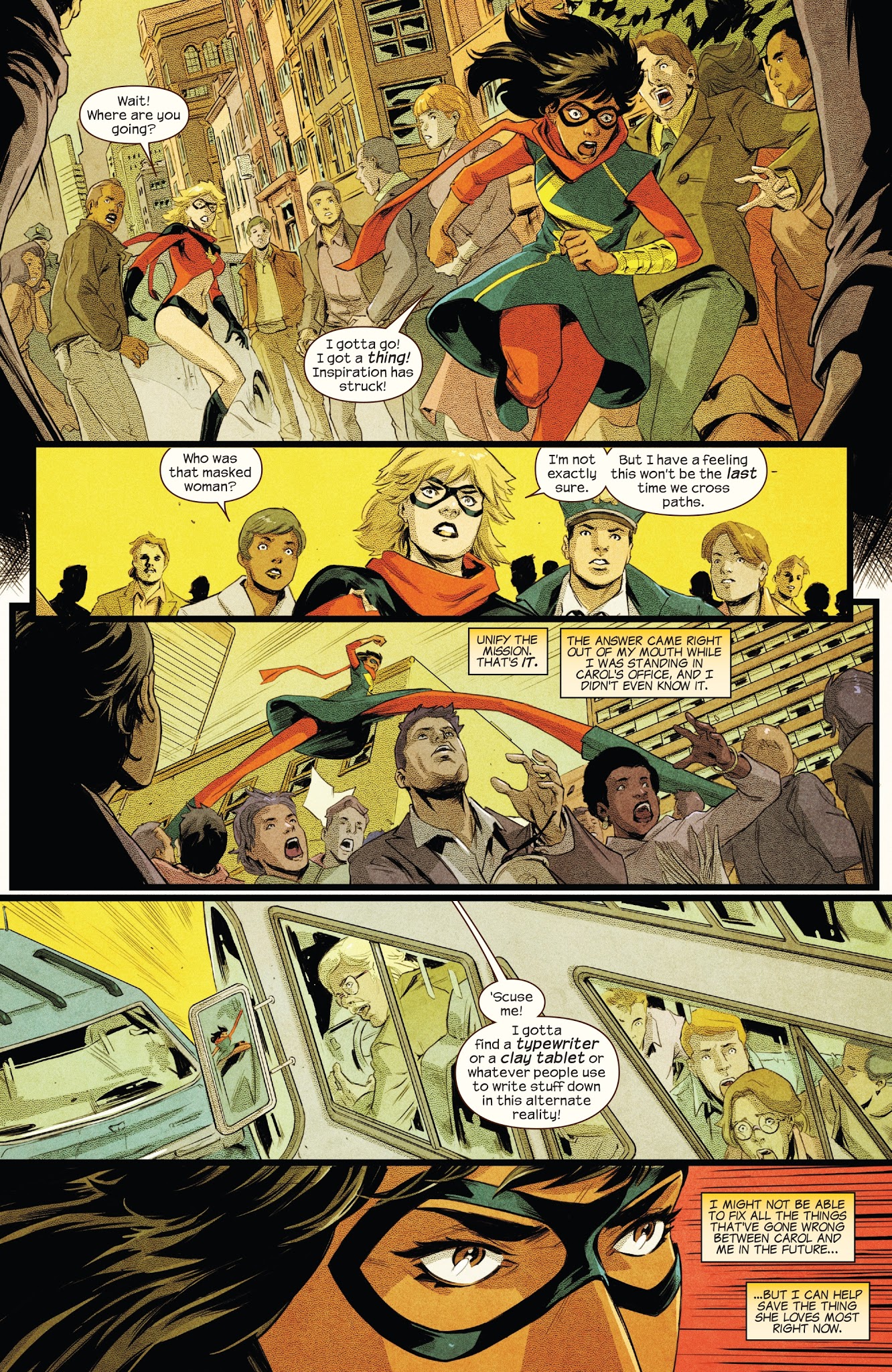 Read online Generations: Ms. Marvel & Ms. Marvel comic -  Issue # Full - 24