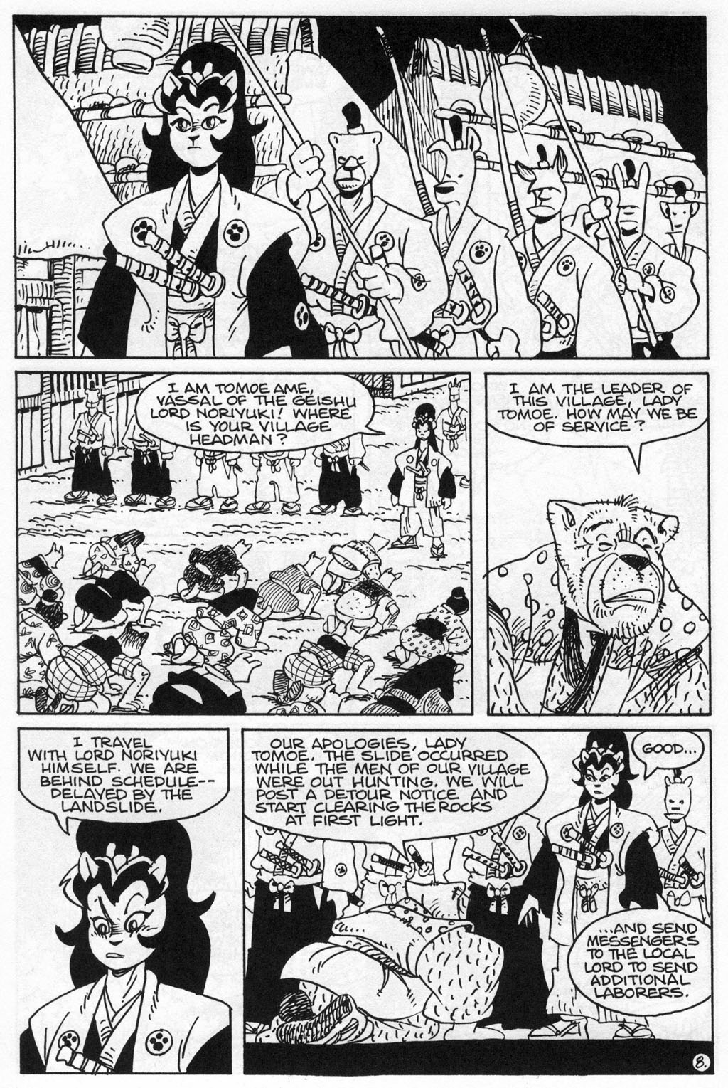 Read online Usagi Yojimbo (1996) comic -  Issue #72 - 10