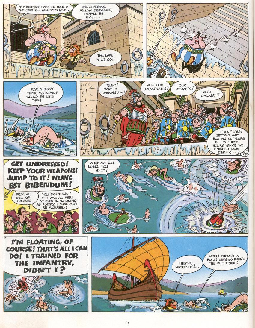 Read Online Asterix Comic Issue 16