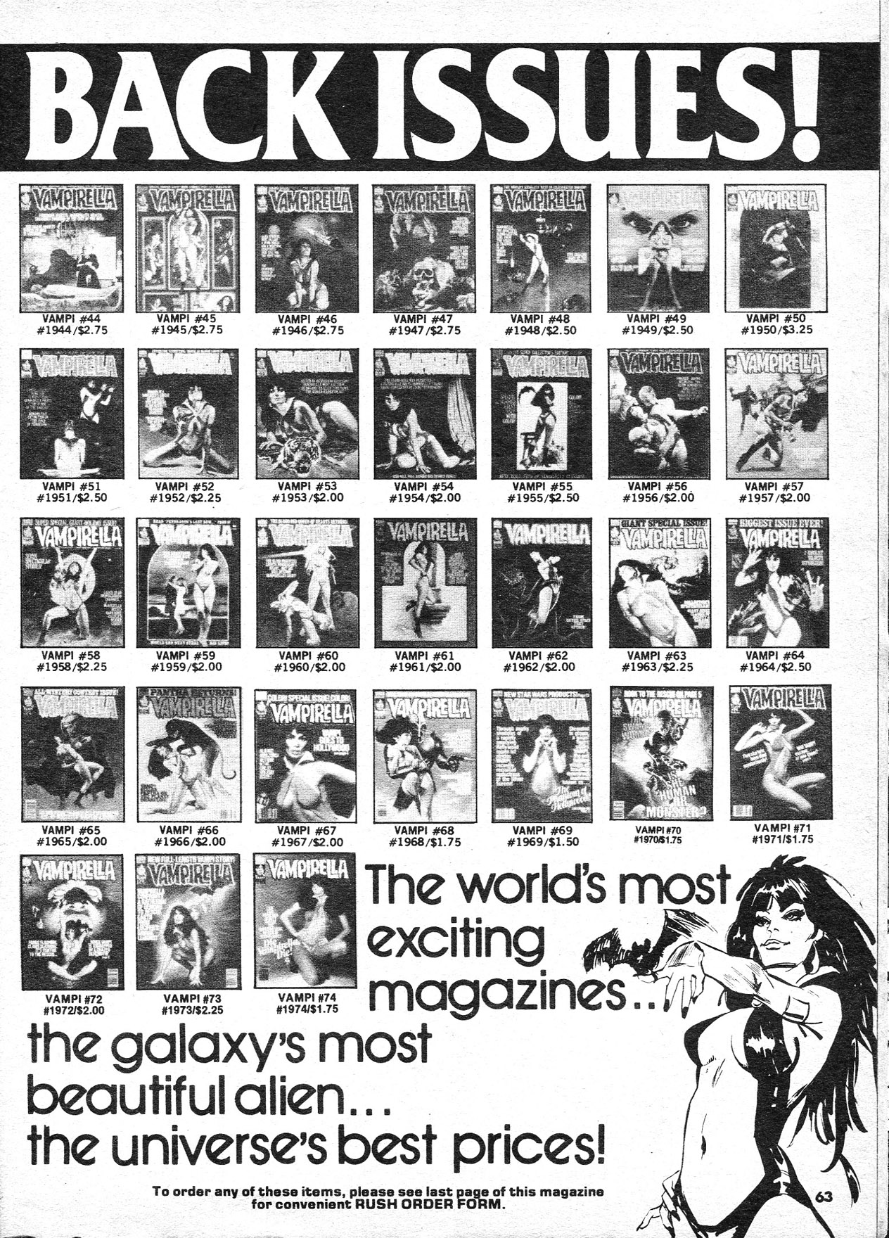 Read online Vampirella (1969) comic -  Issue #75 - 63