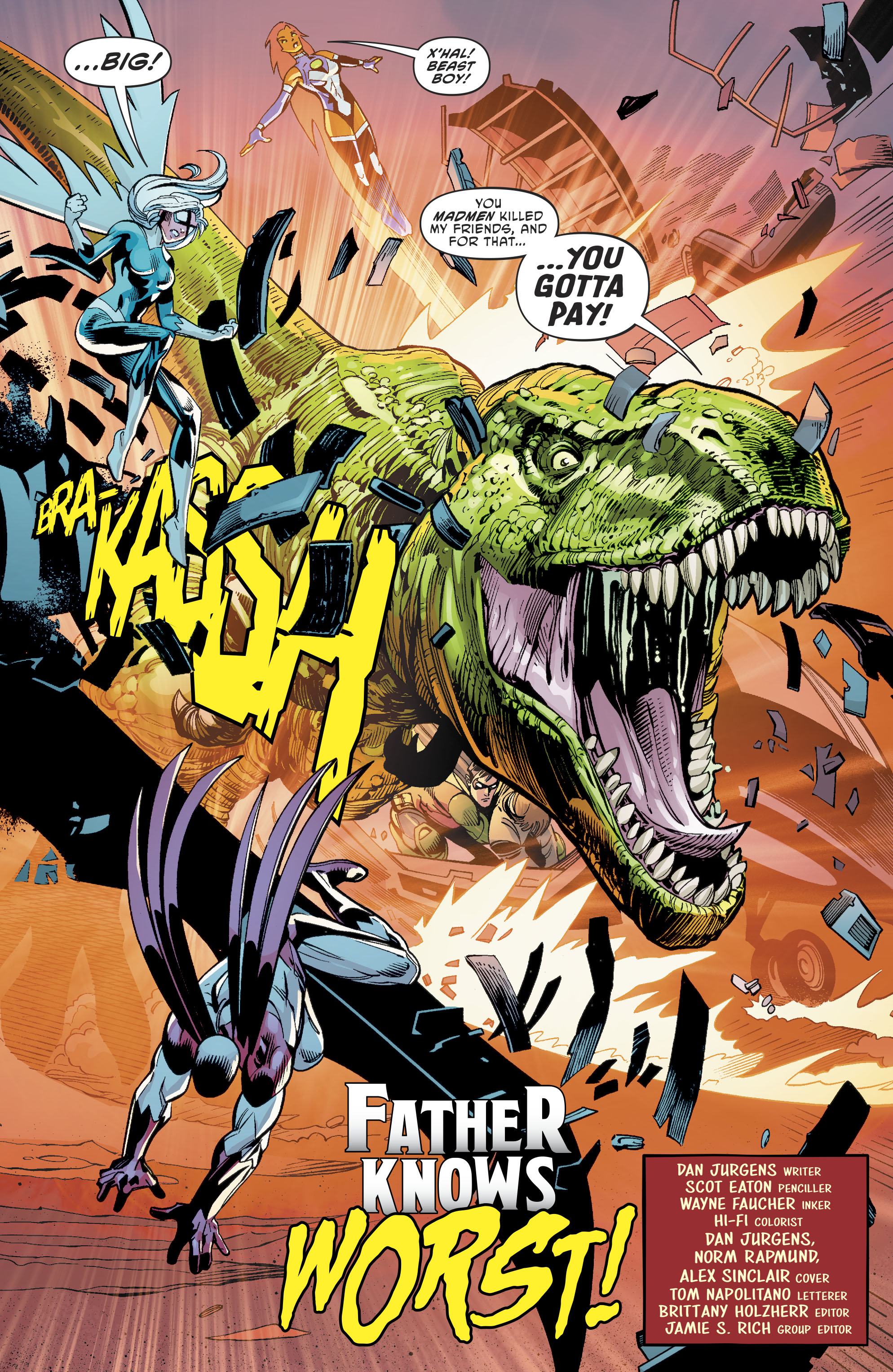Read online Titans: Burning Rage comic -  Issue #6 - 4
