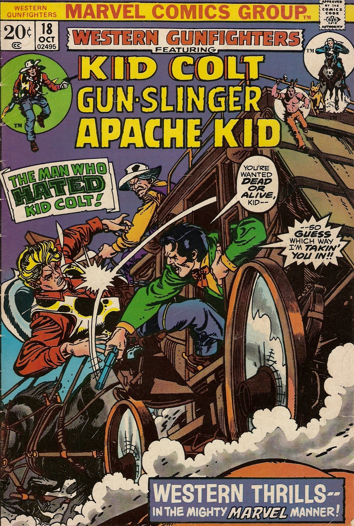 Read online Western Gunfighters comic -  Issue #18 - 1