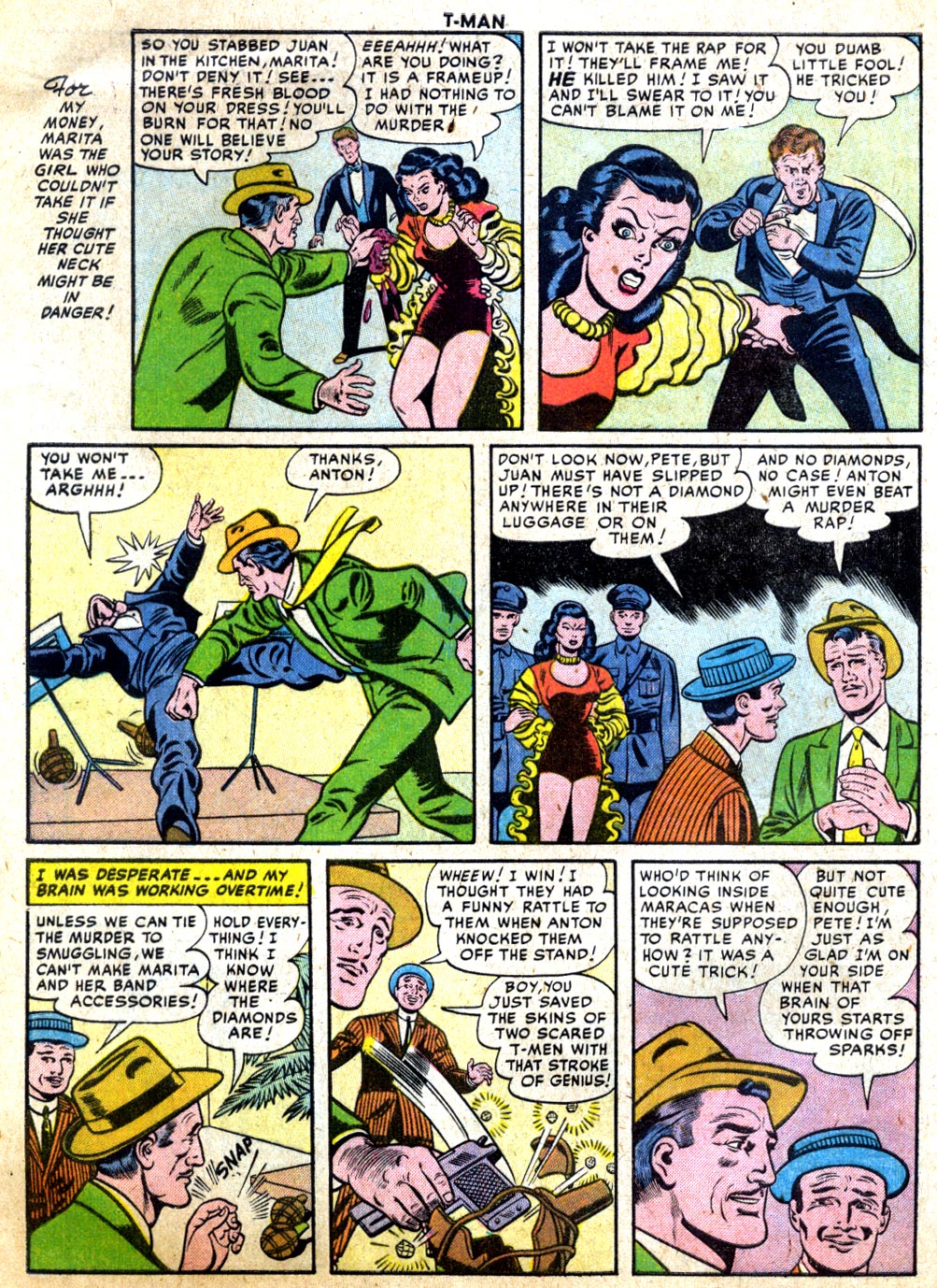 Read online T-Man: World Wide Trouble Shooter comic -  Issue #34 - 32