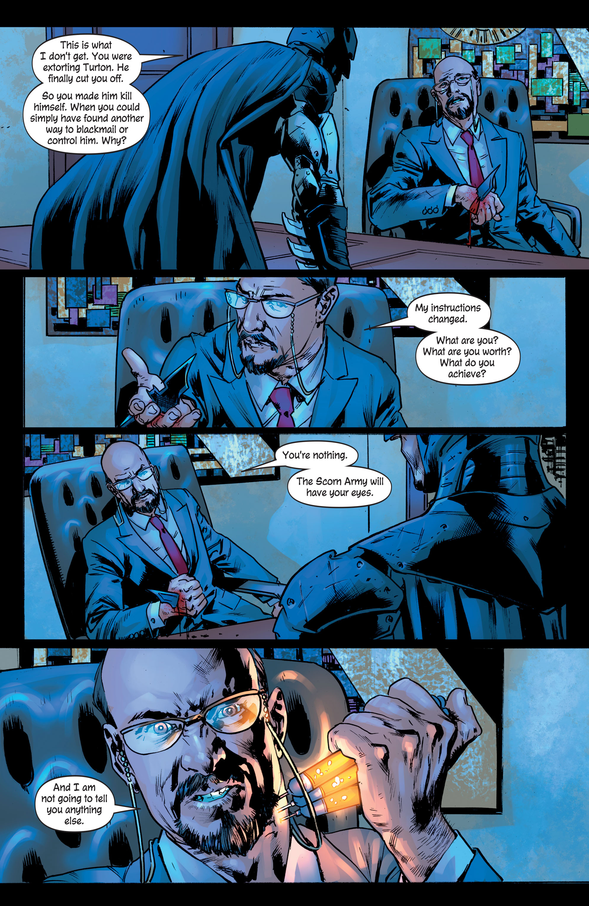 Read online The Batman's Grave comic -  Issue #4 - 22