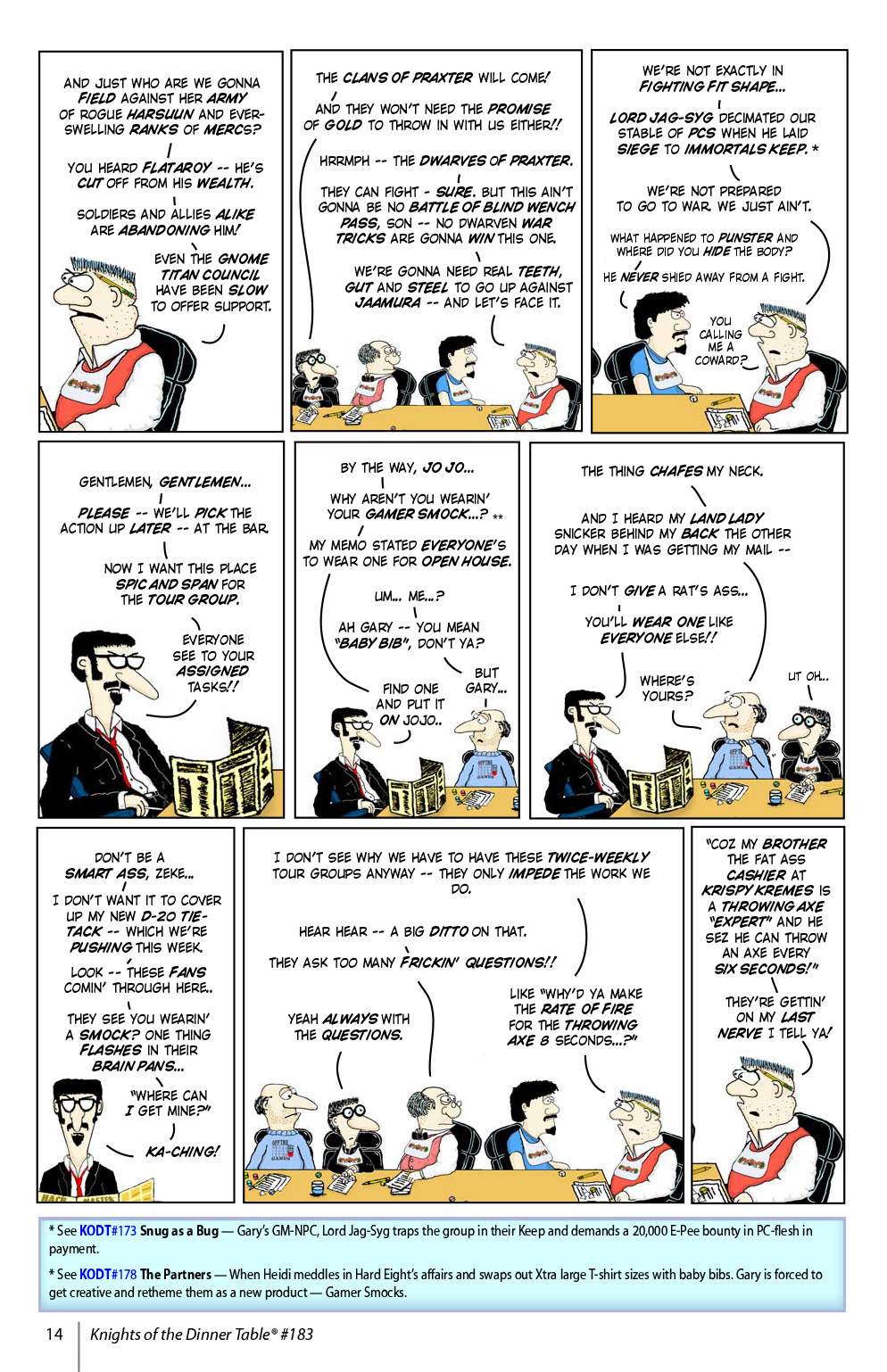 Read online Knights of the Dinner Table comic -  Issue #183 - 16