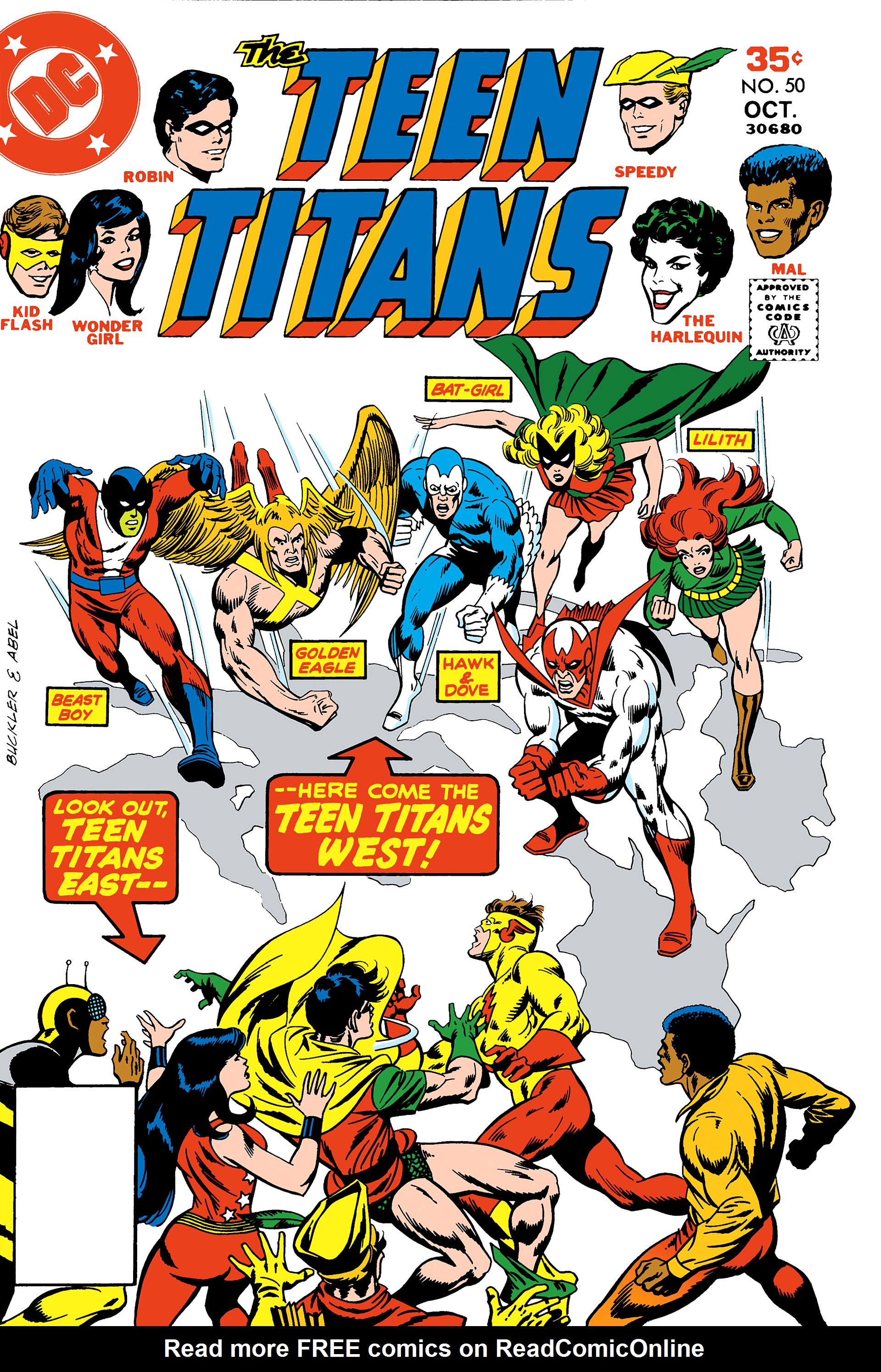 Read online Teen Titans (1966) comic -  Issue #50 - 1