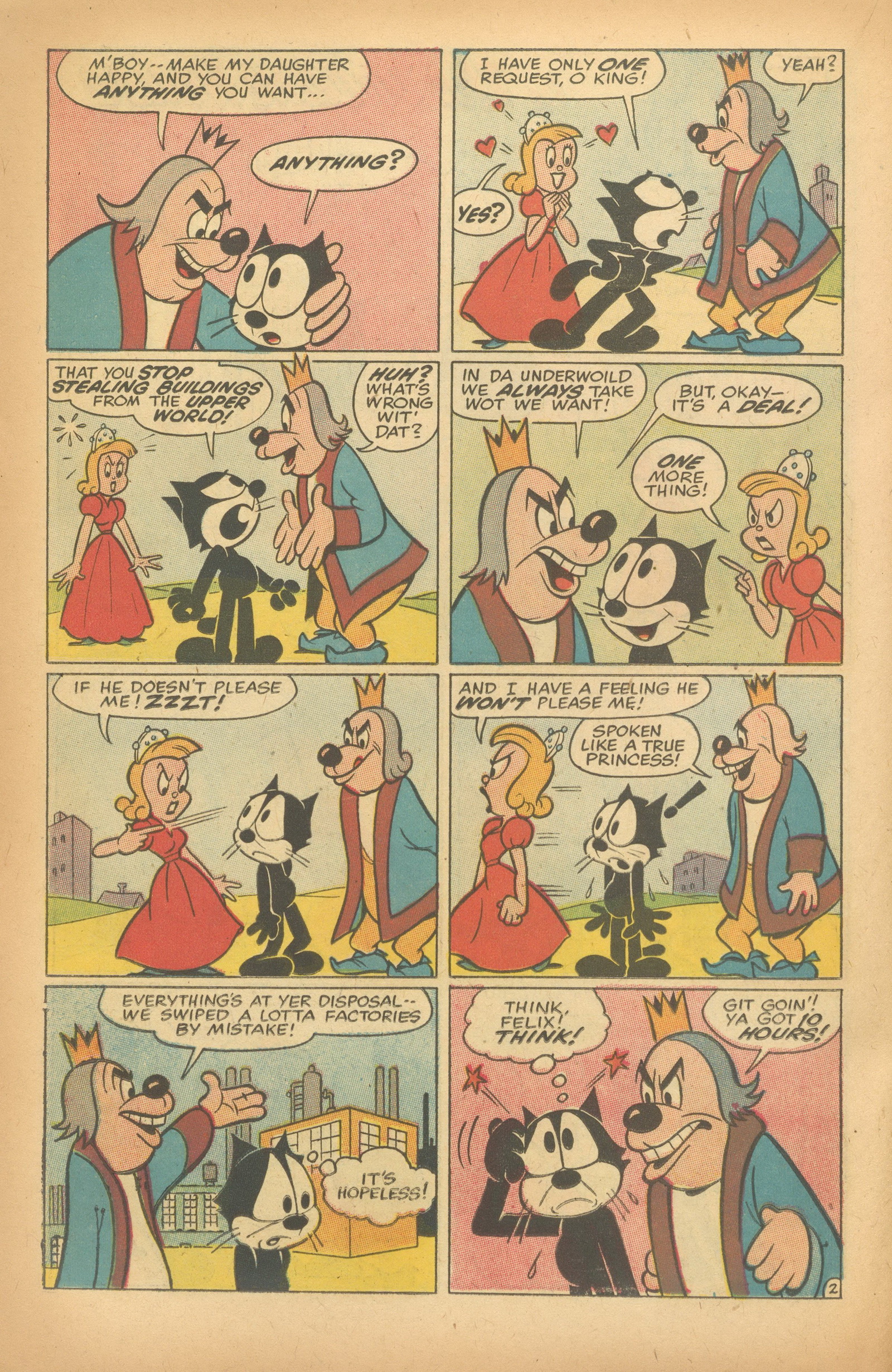 Read online Felix the Cat (1955) comic -  Issue #94 - 22