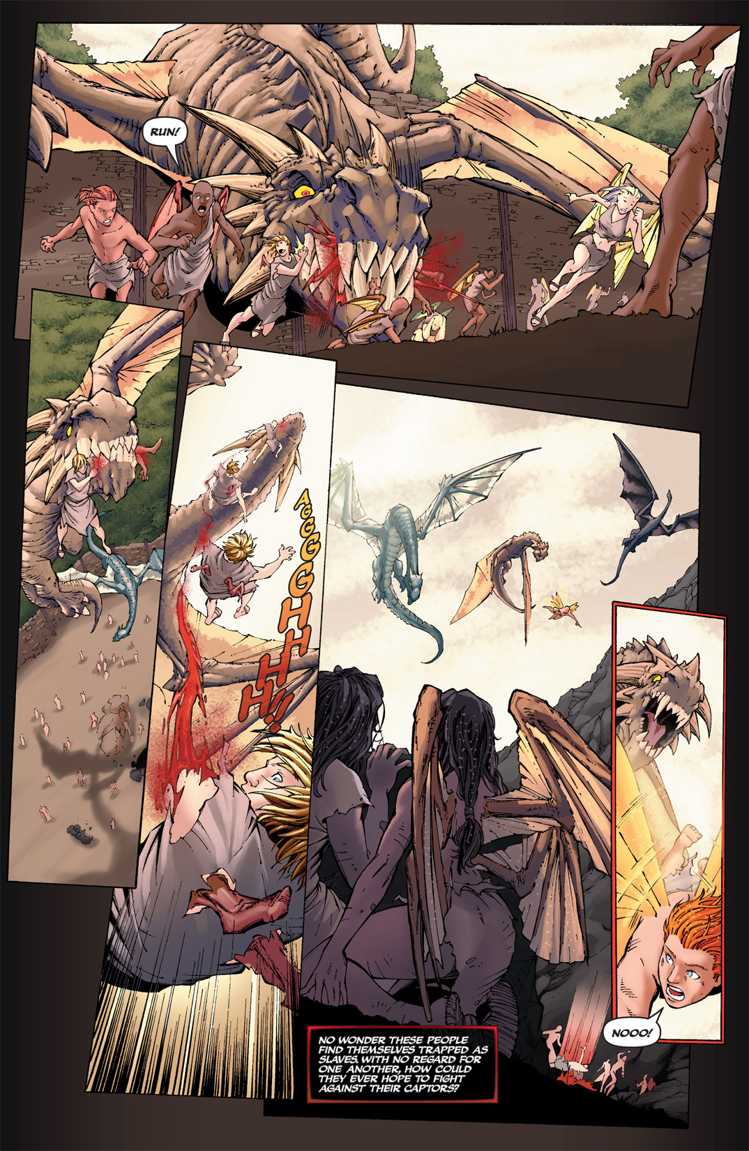 Read online Michael Turner's Soulfire: Chaos Reign comic -  Issue #2 - 9