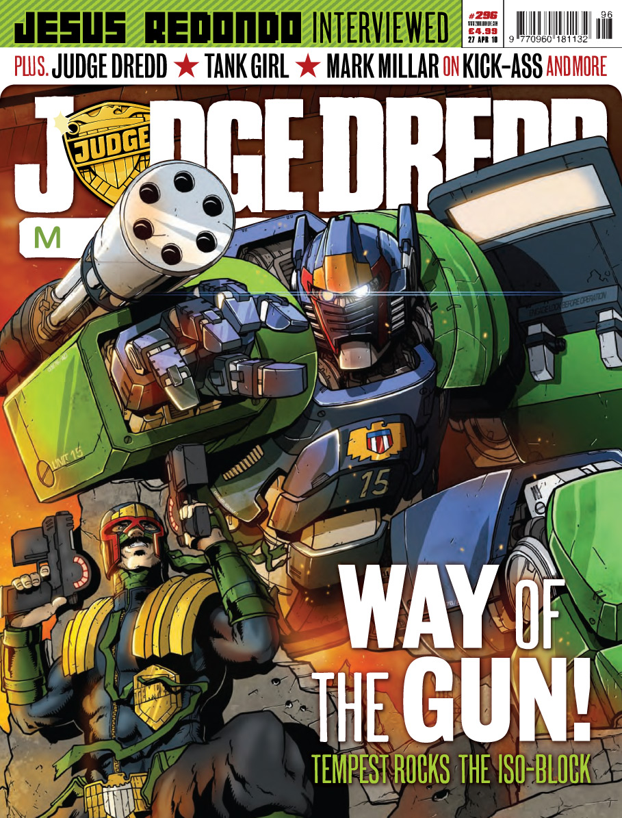 Read online Judge Dredd Megazine (Vol. 5) comic -  Issue #296 - 1