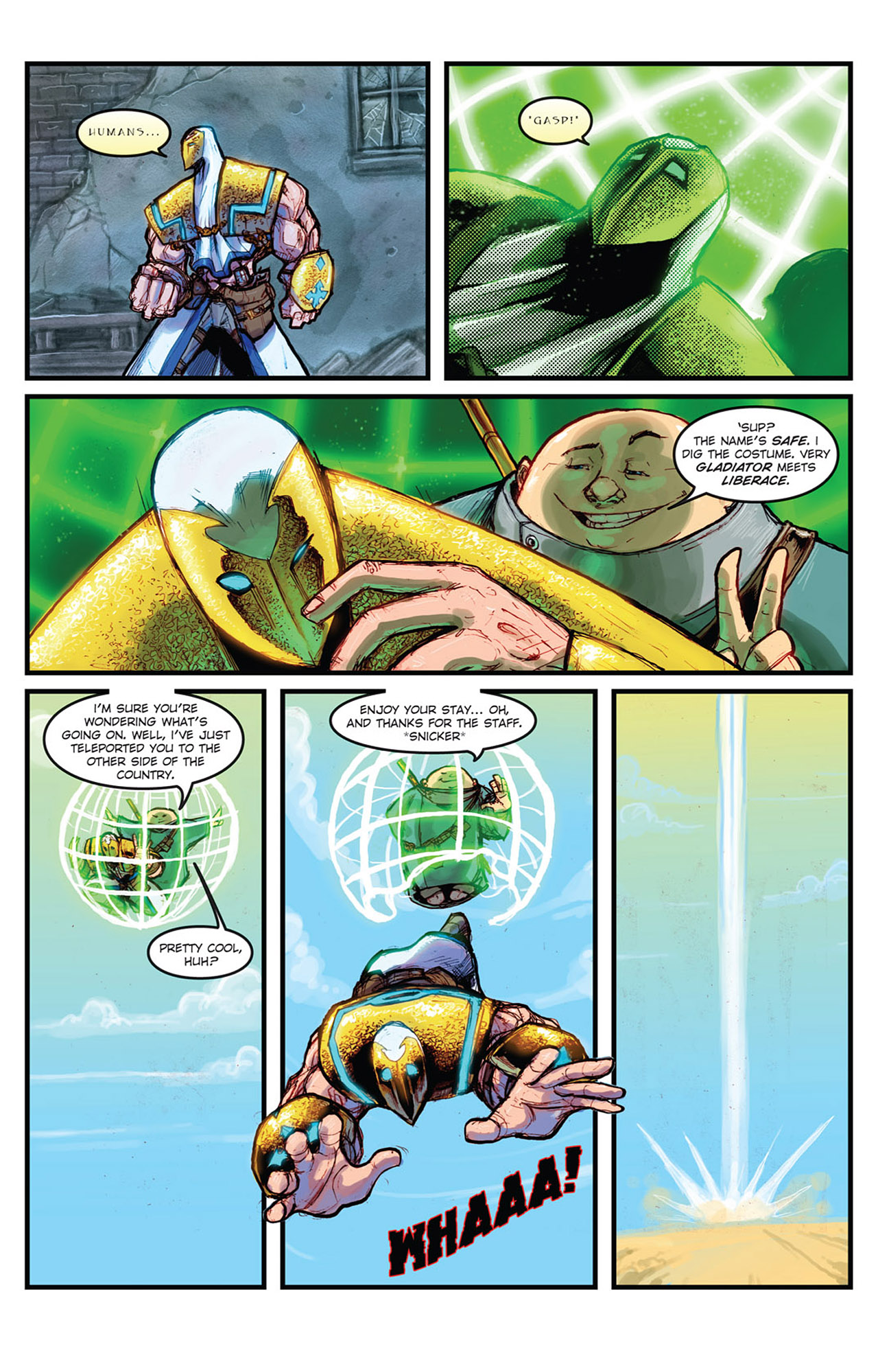 Read online Avengelyne (2011) comic -  Issue #7 - 14