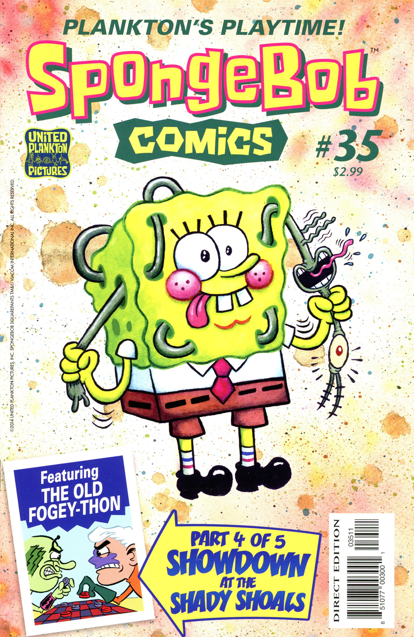 Read online SpongeBob Comics comic -  Issue #35 - 1