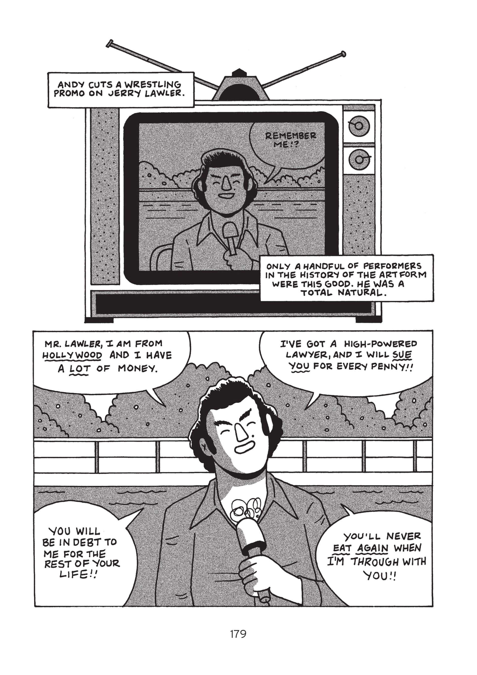 Read online Is This Guy For Real?: The Unbelievable Andy Kaufman comic -  Issue # TPB (Part 2) - 84