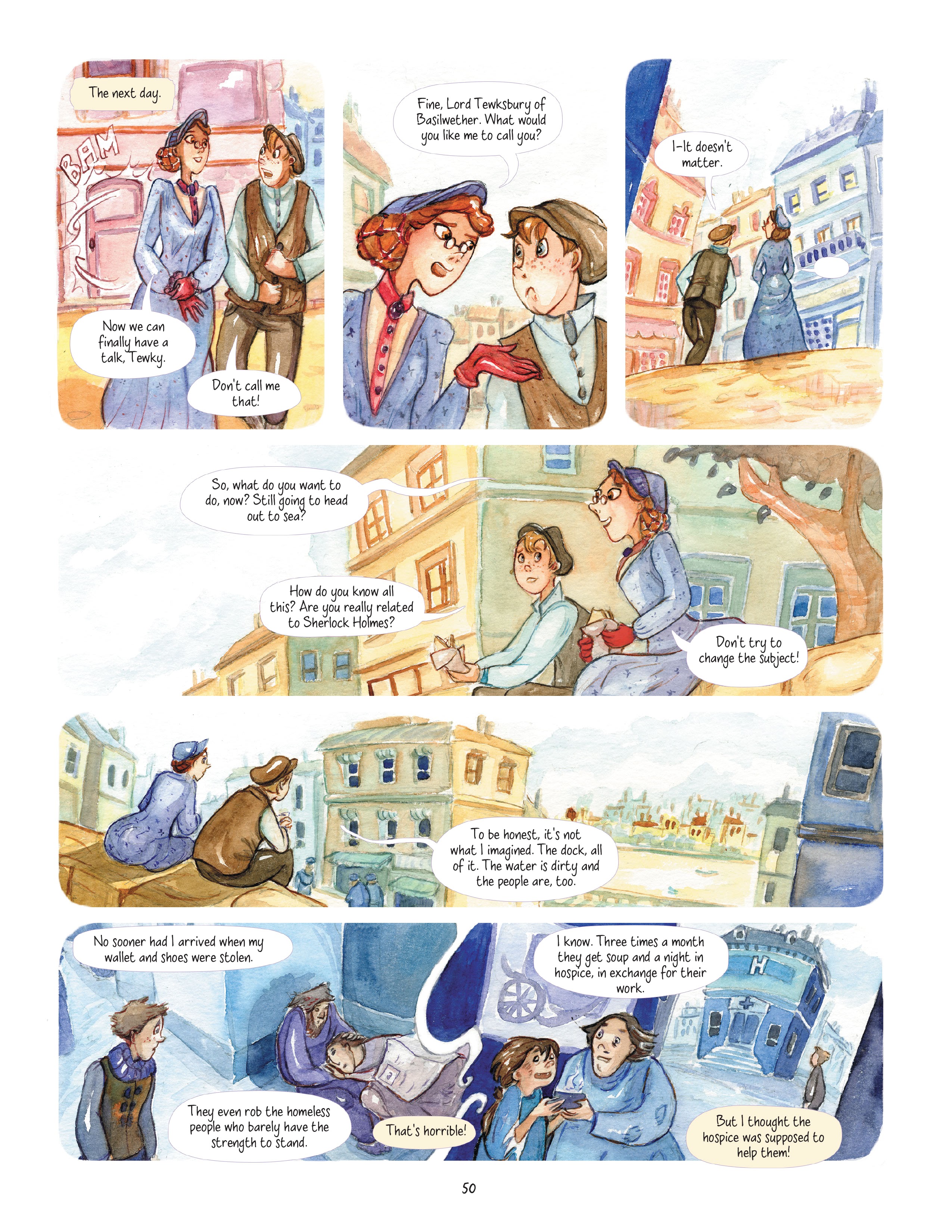 Read online An Enola Holmes Mystery comic -  Issue #1 - 52