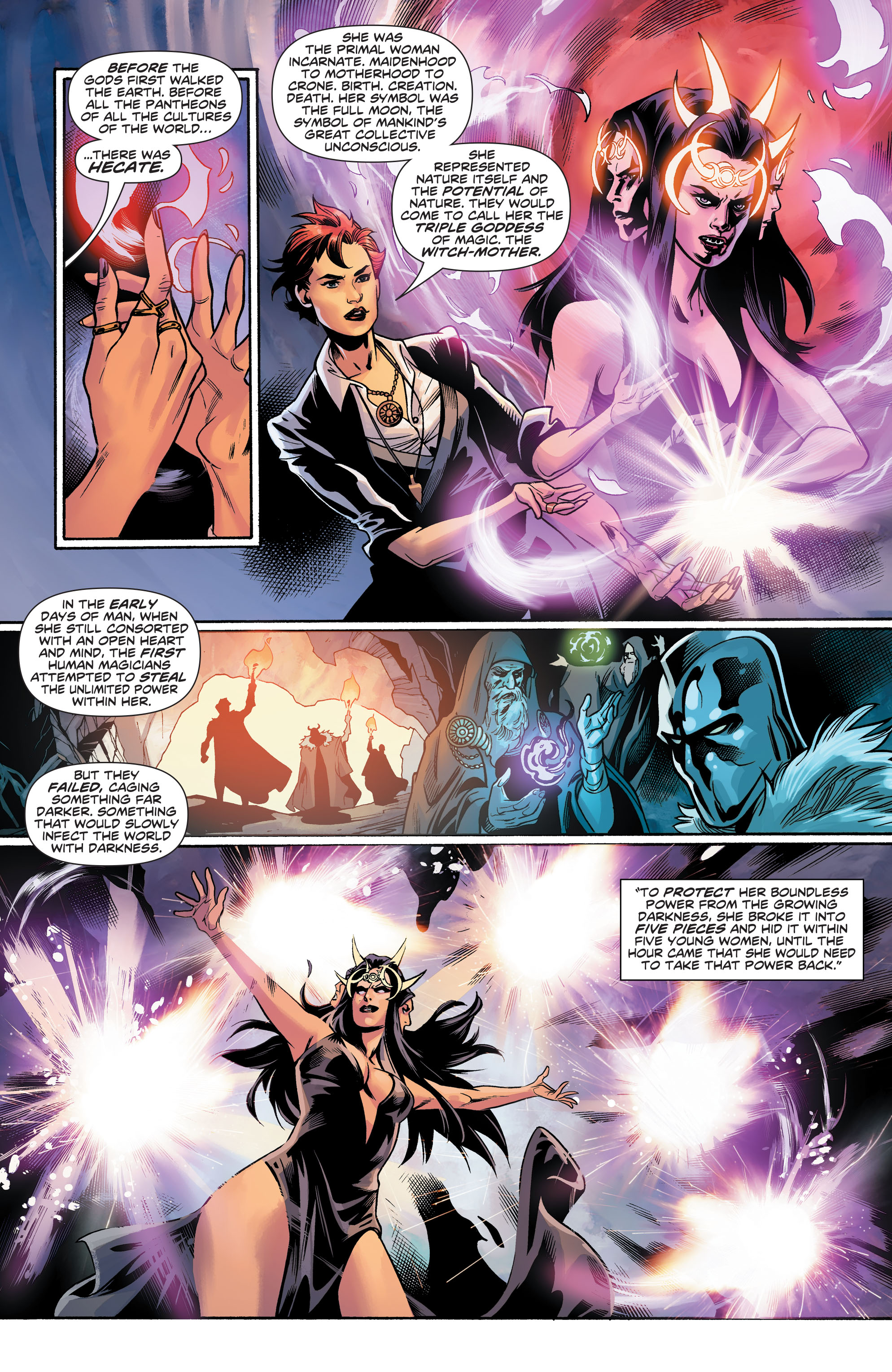Read online Wonder Woman and Justice League Dark: The Witching Hour comic -  Issue # _TPB - 53