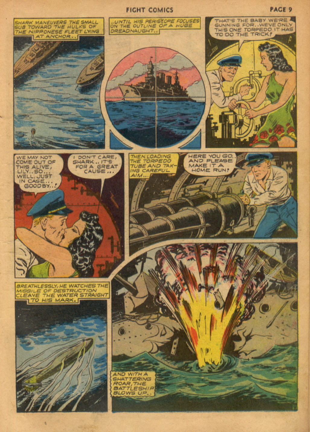 Read online Fight Comics comic -  Issue #19 - 11