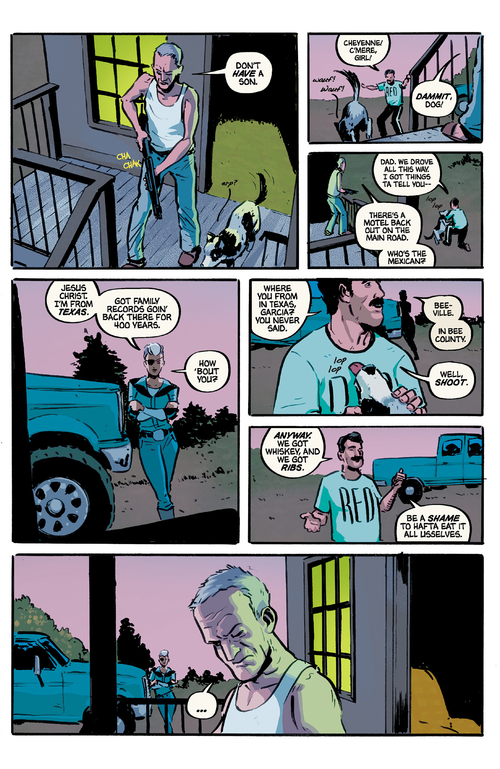 Read online Grindhouse: Drive In, Bleed Out comic -  Issue #3 - 6