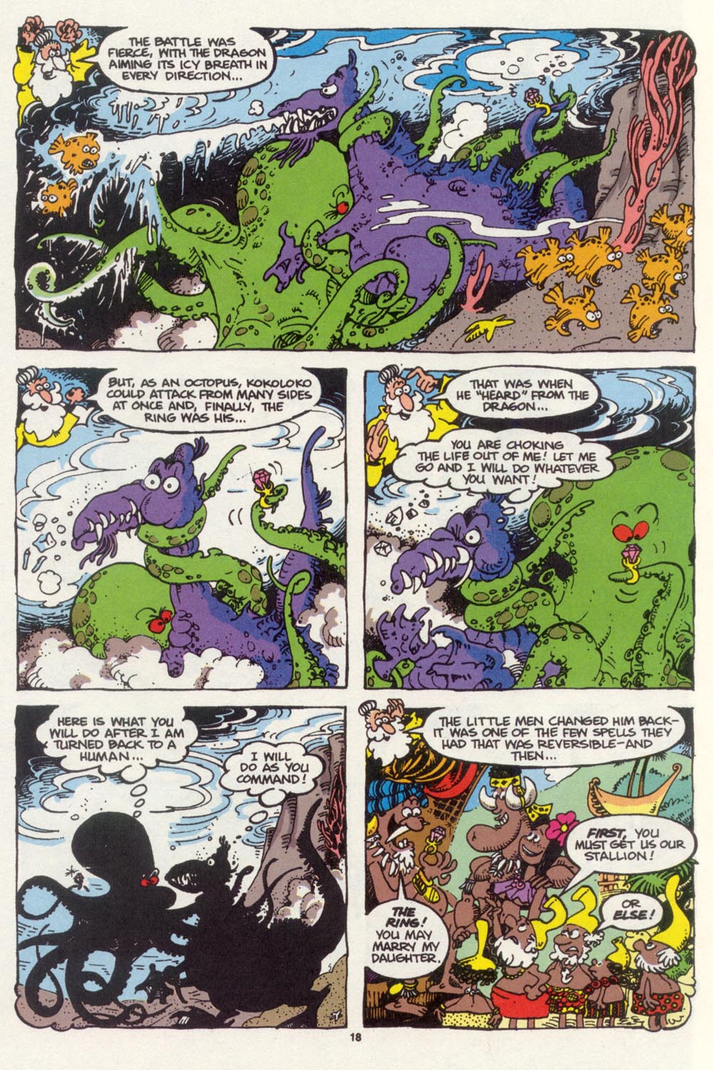 Read online Sergio Aragonés Groo the Wanderer comic -  Issue #98 - 19