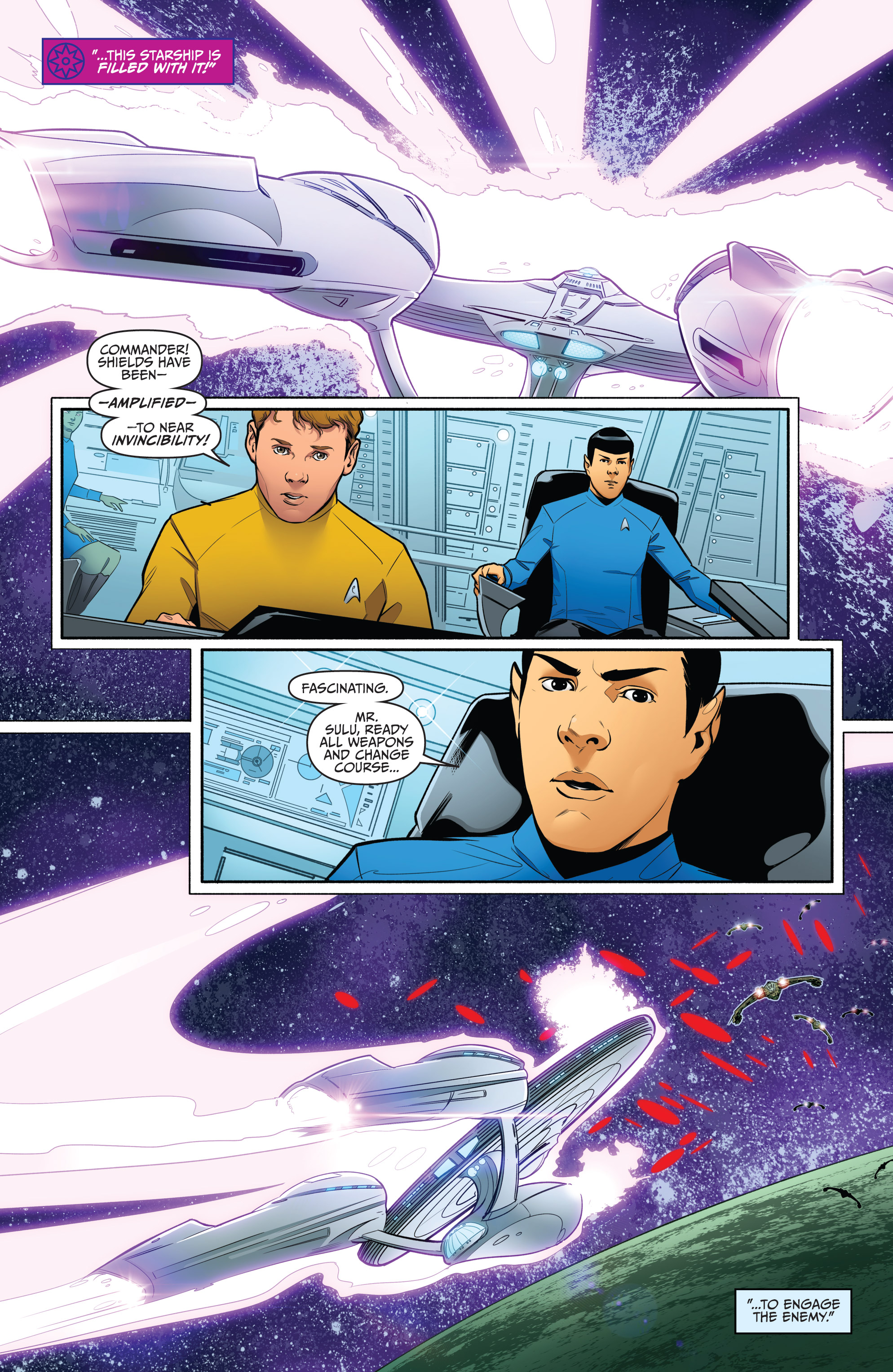 Read online Star Trek/Green Lantern (2016) comic -  Issue #6 - 10