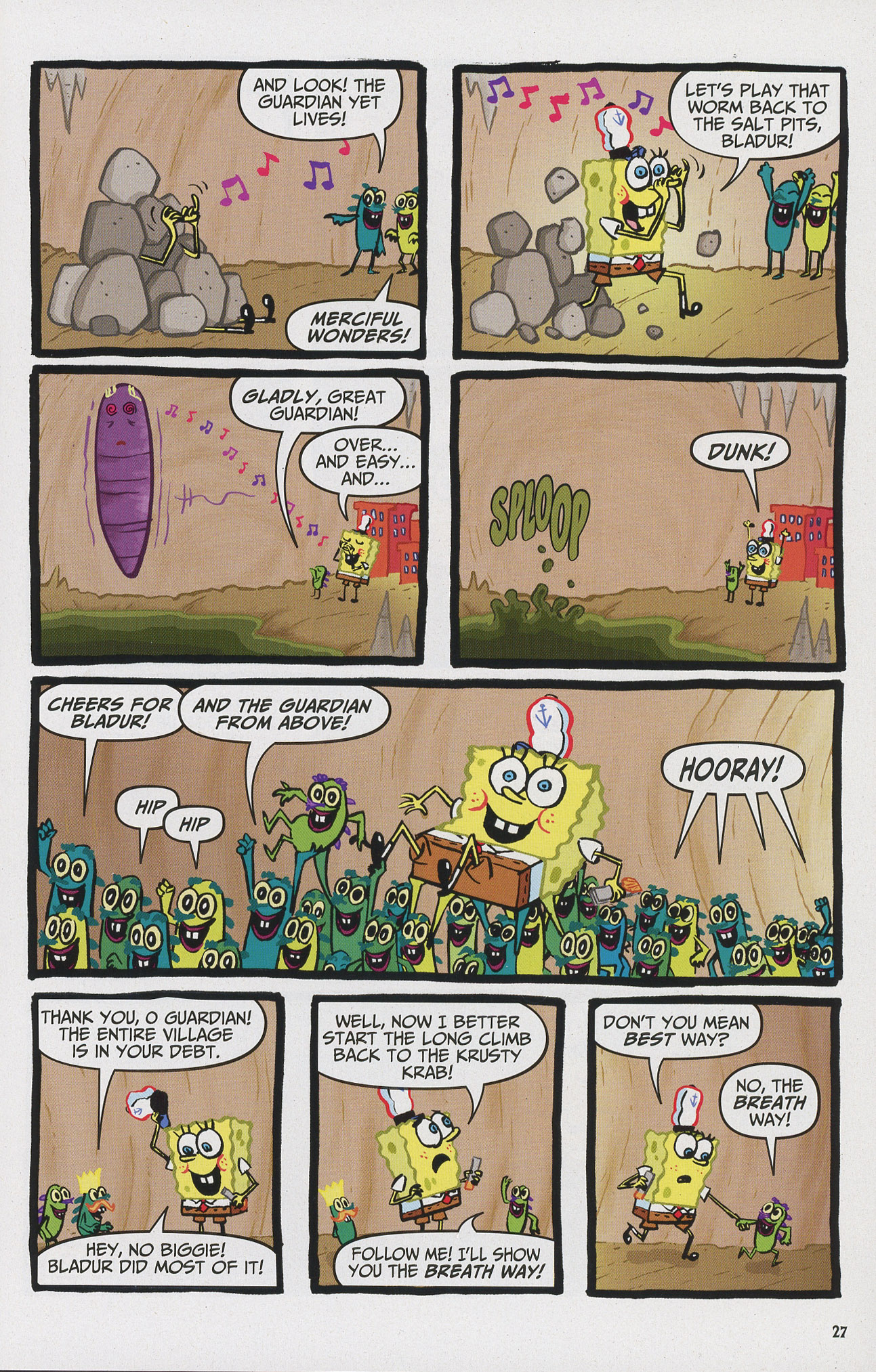 Read online SpongeBob Comics comic -  Issue #7 - 28