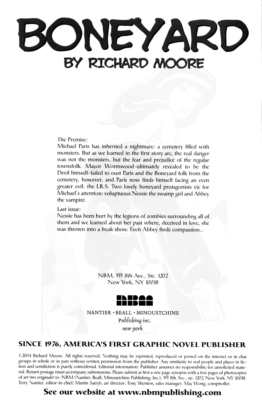 Read online Boneyard comic -  Issue #16 - 2