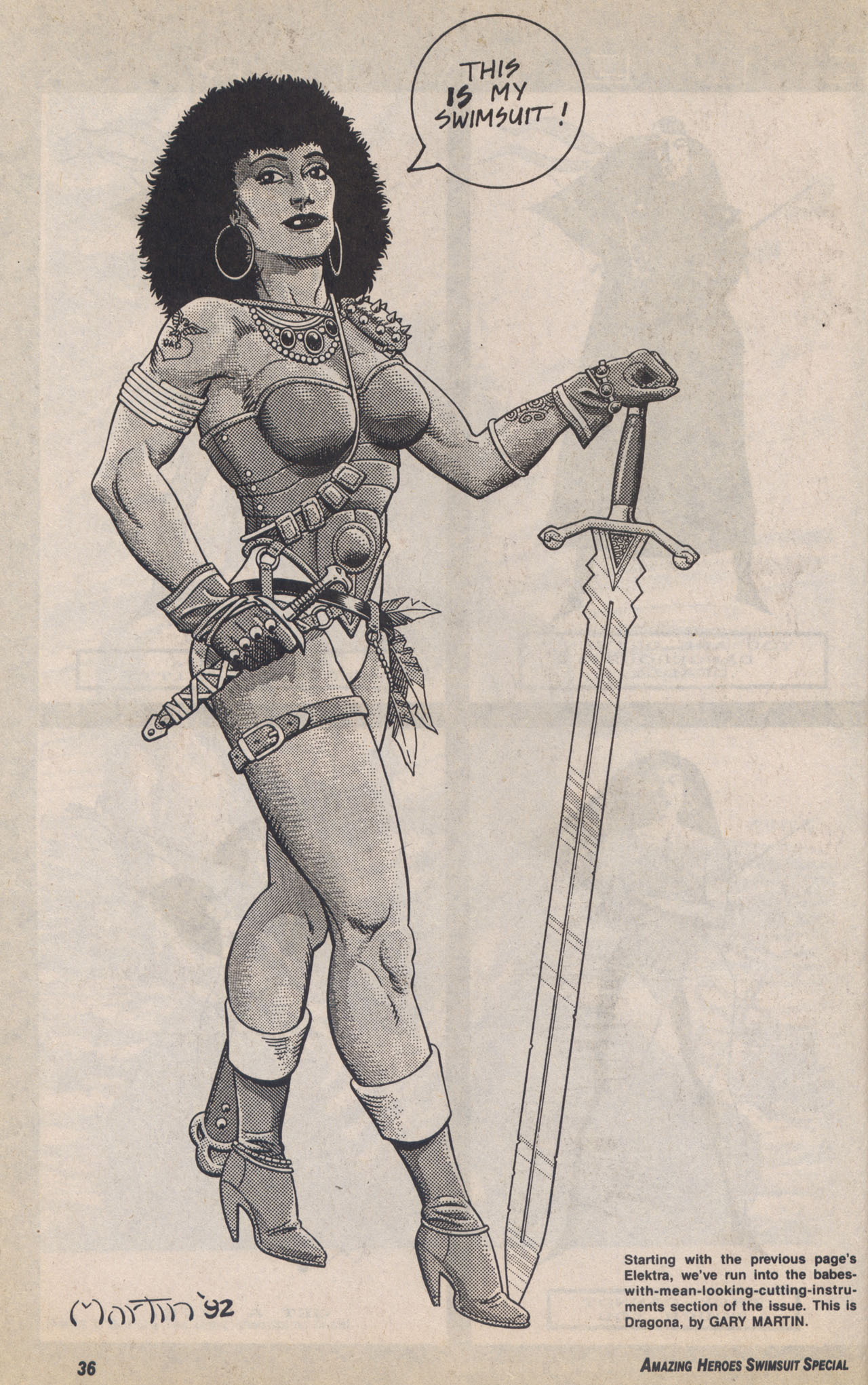 Read online Amazing Heroes Swimsuit Special comic -  Issue # TPB 3 - 35