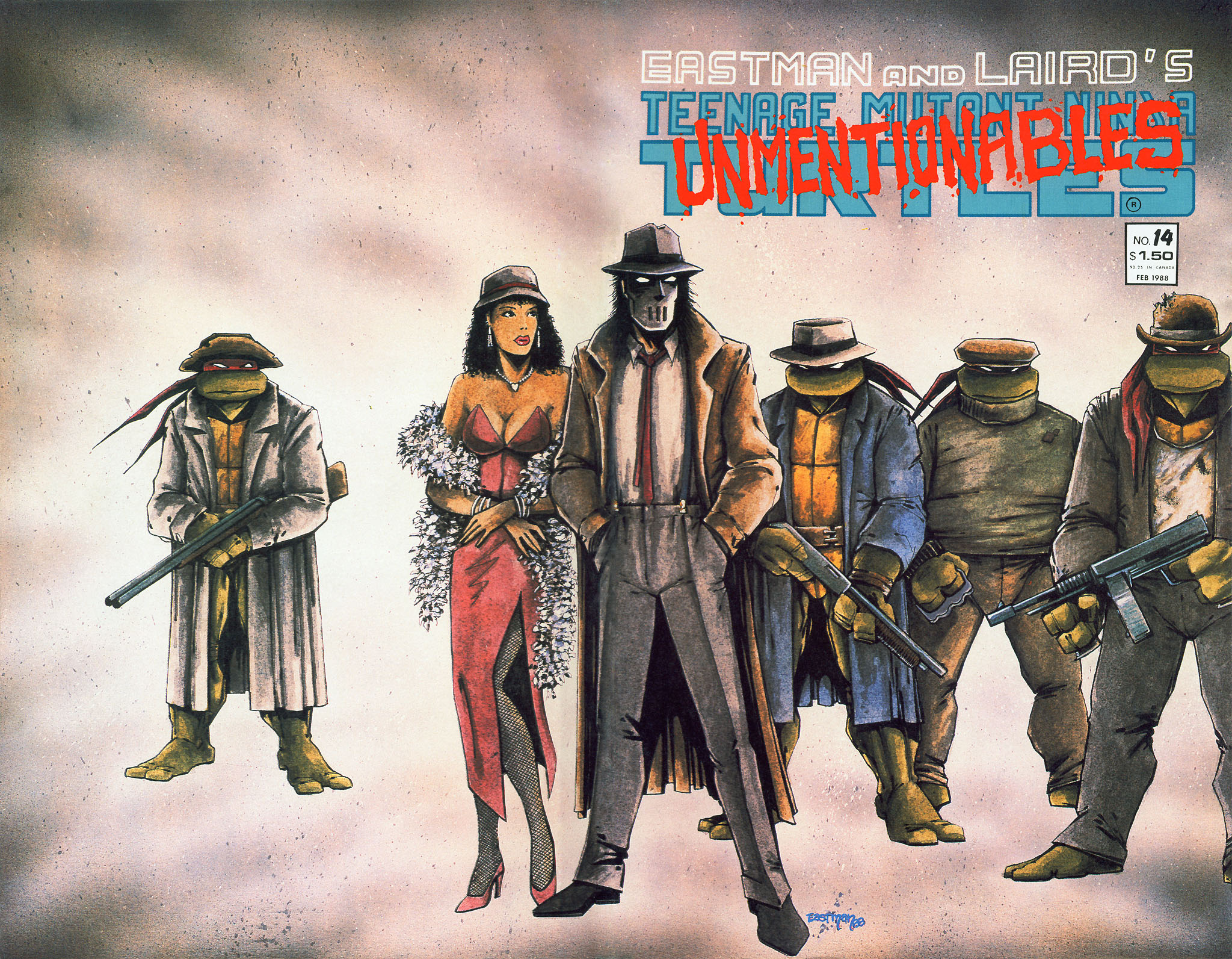 Read online Teenage Mutant Ninja Turtles (1984) comic -  Issue #14 - 1