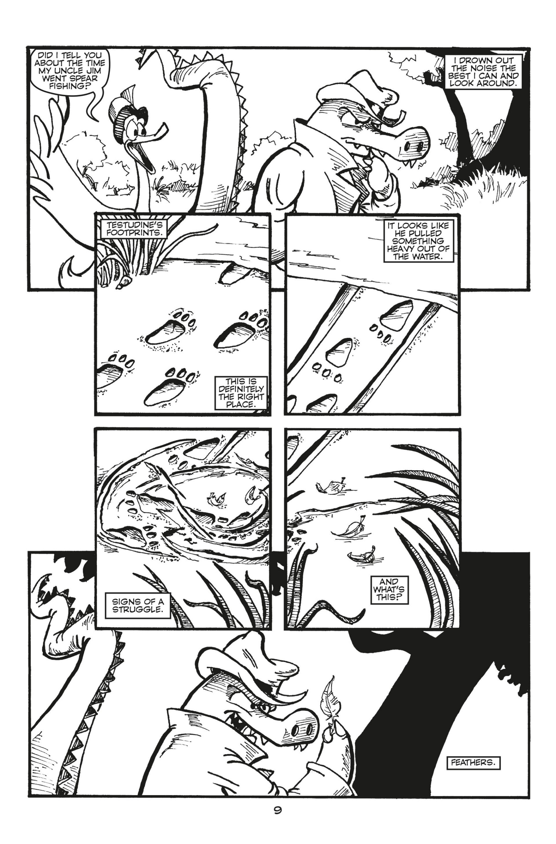 Read online Charlie Croc: Private Eye comic -  Issue #1 - 11