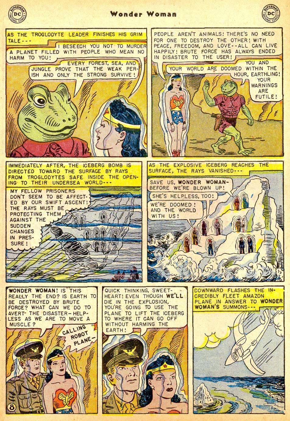 Read online Wonder Woman (1942) comic -  Issue #61 - 10