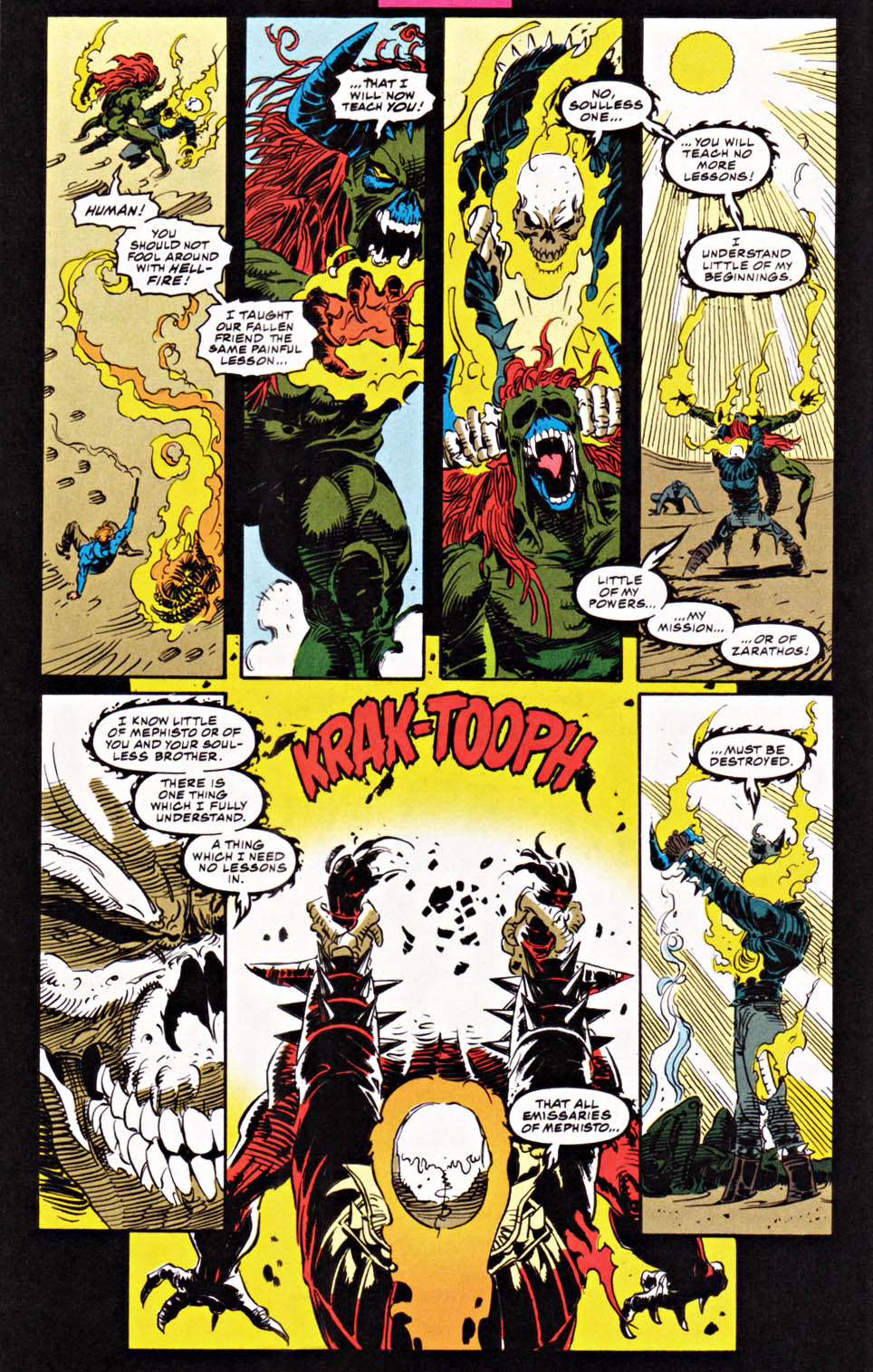 Read online Ghost Rider/Blaze: Spirits of Vengeance comic -  Issue #8 - 11