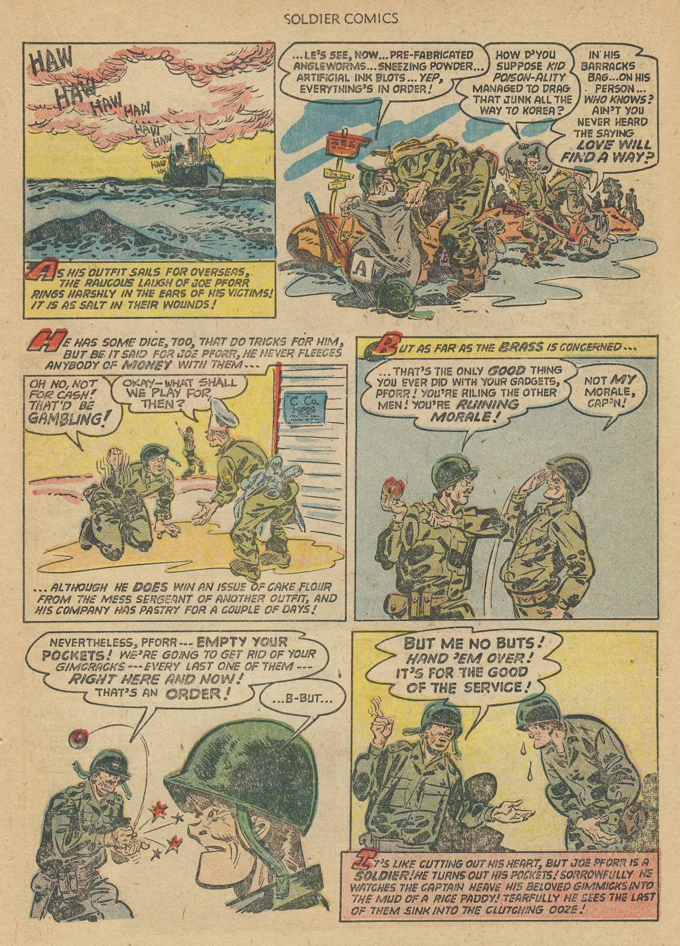 Read online Soldier Comics comic -  Issue #10 - 15