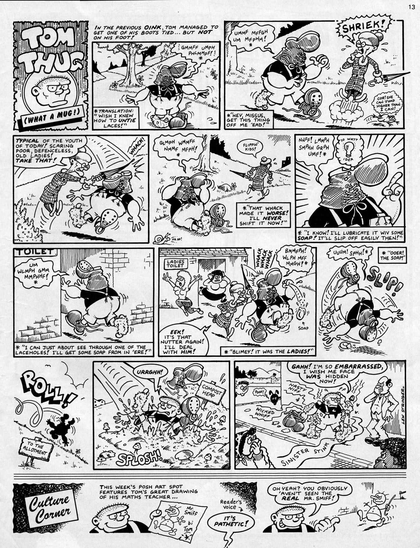 Read online Oink! comic -  Issue #3 - 12