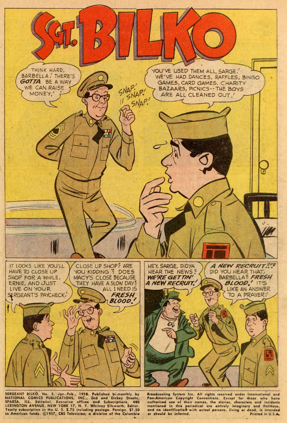 Read online Sergeant Bilko comic -  Issue #5 - 3