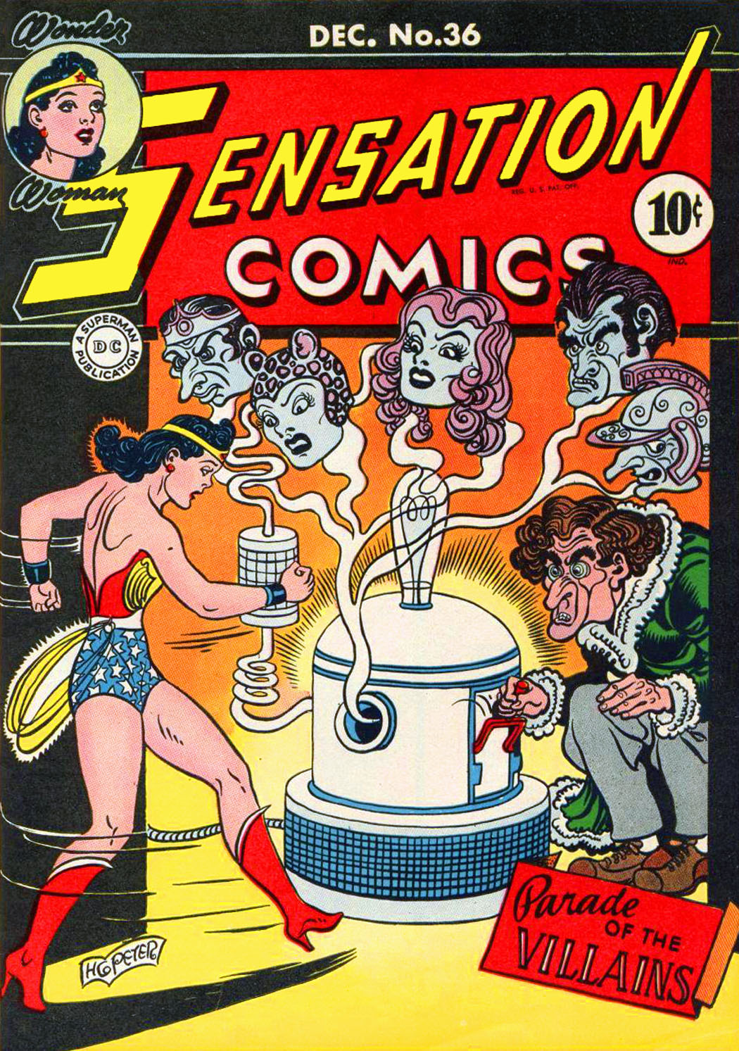 Read online Sensation (Mystery) Comics comic -  Issue #36 - 1