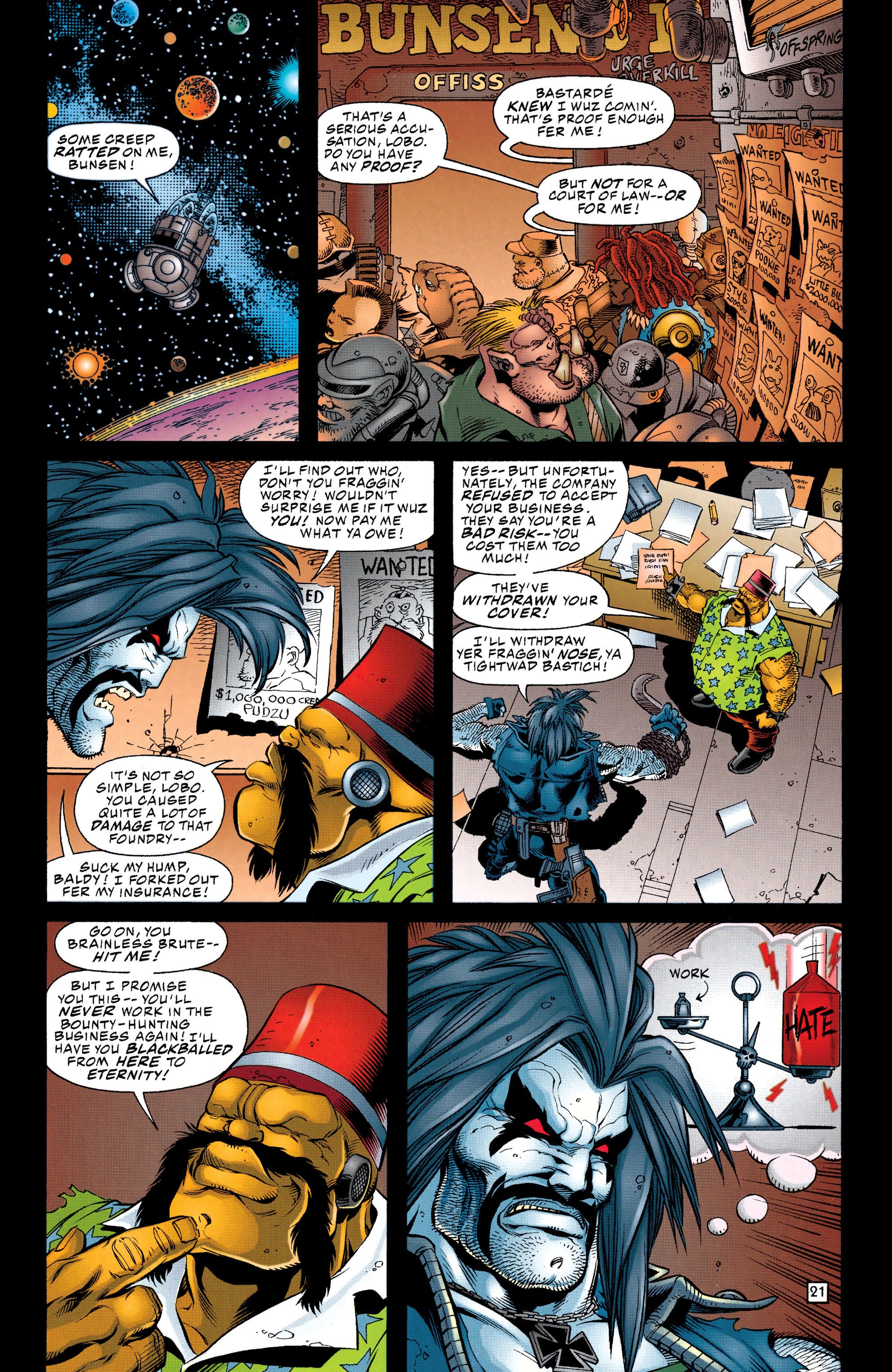 Read online Lobo (1993) comic -  Issue #14 - 22