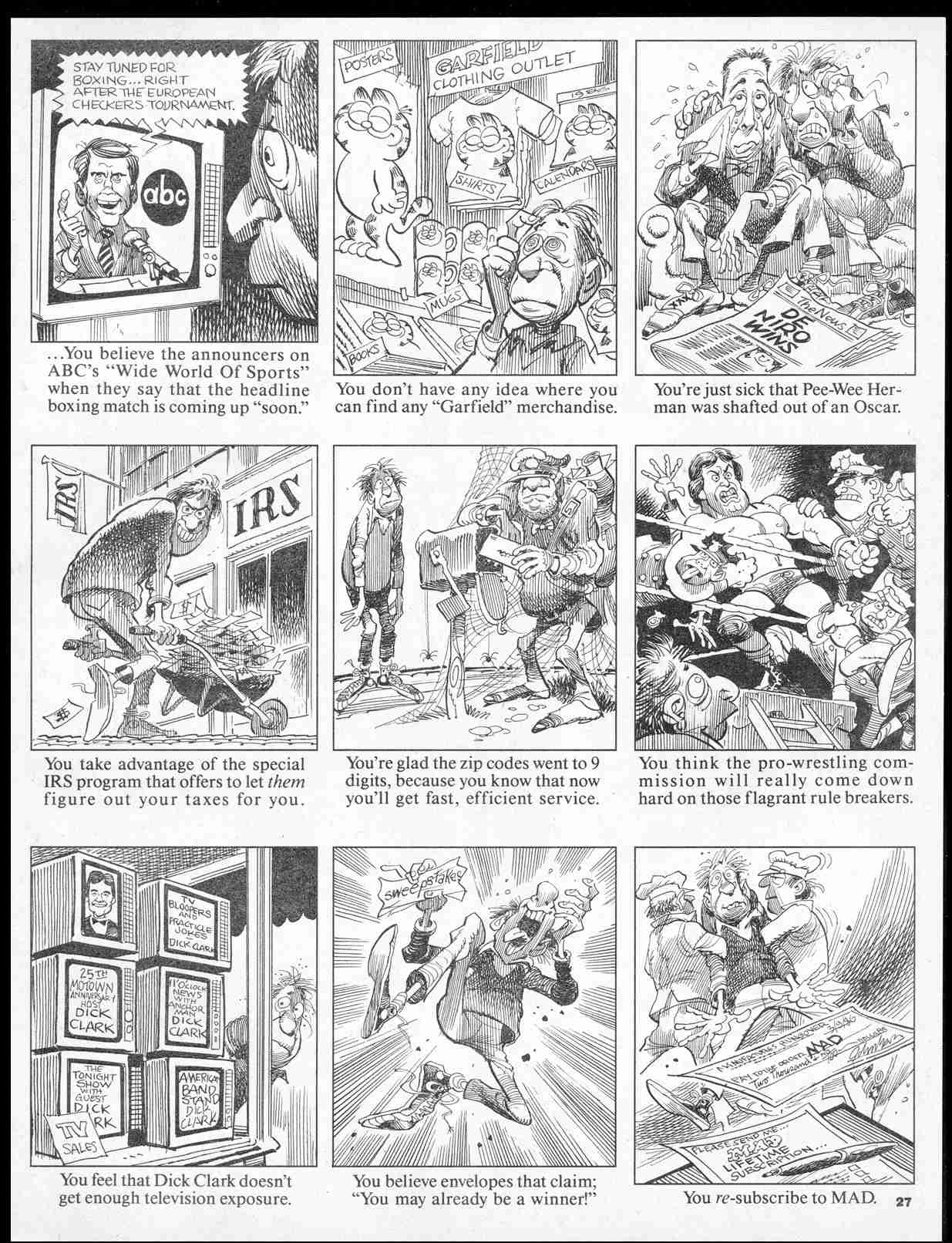 Read online MAD comic -  Issue #264 - 29