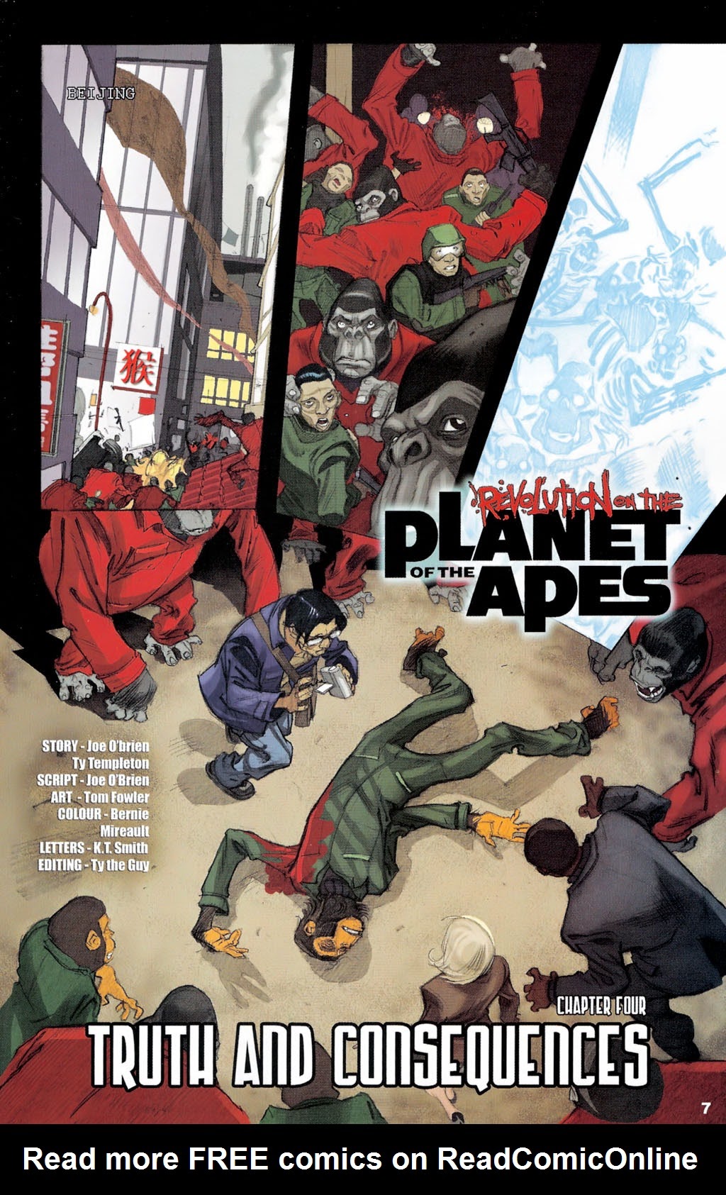 Read online Revolution on the Planet of the Apes comic -  Issue #4 - 9