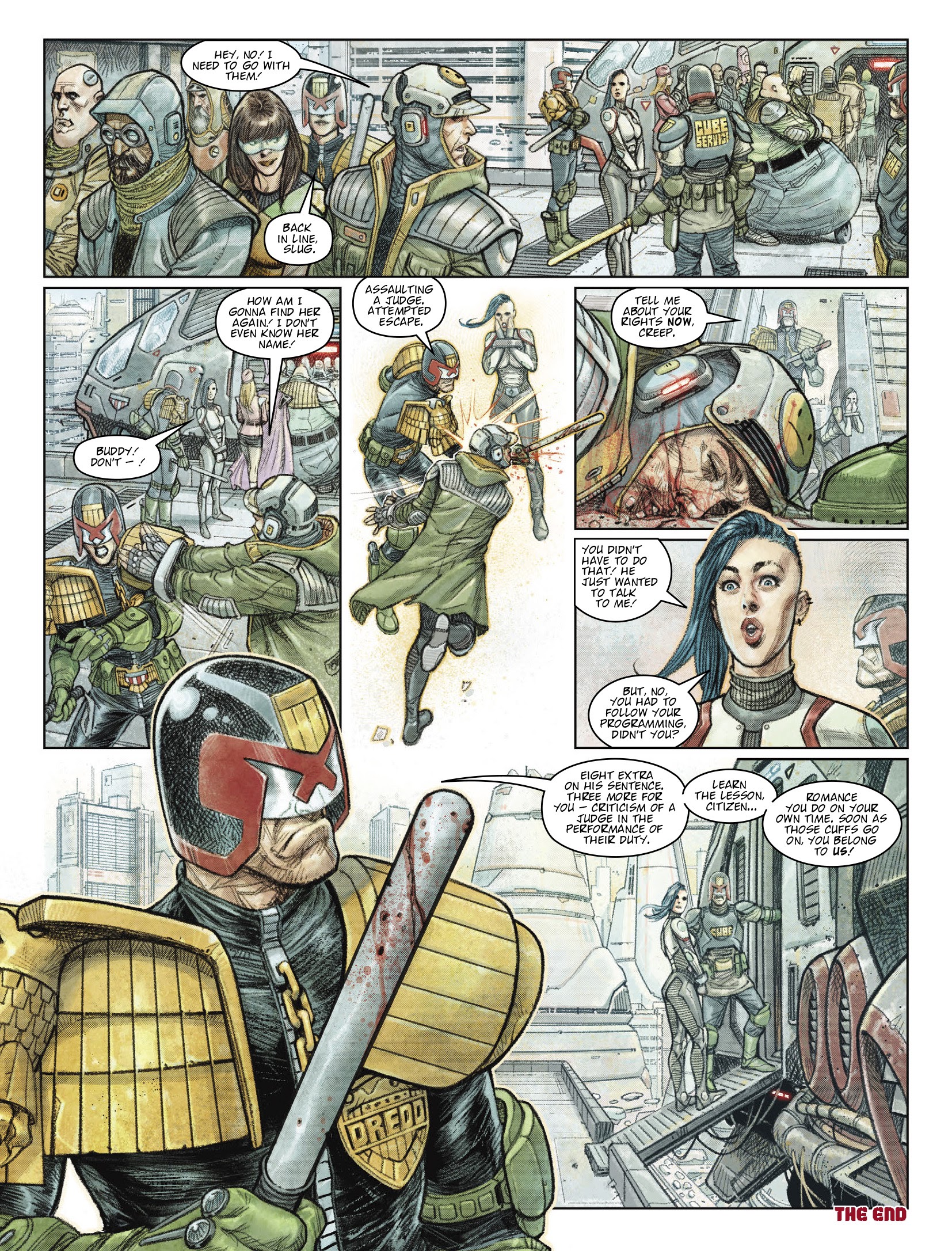 Read online 2000 AD comic -  Issue #2235 - 8