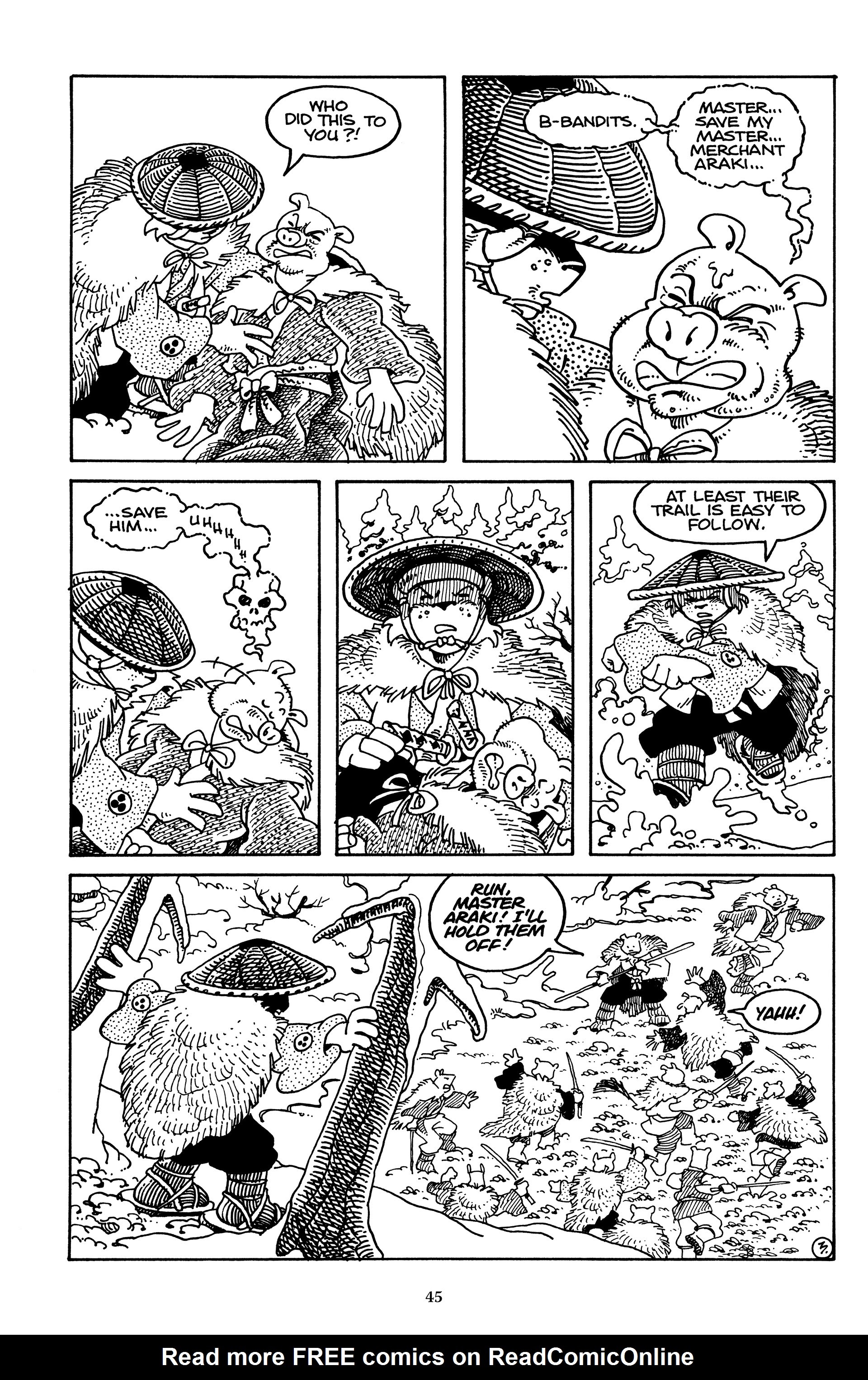 Read online The Usagi Yojimbo Saga (2021) comic -  Issue # TPB 2 (Part 1) - 44