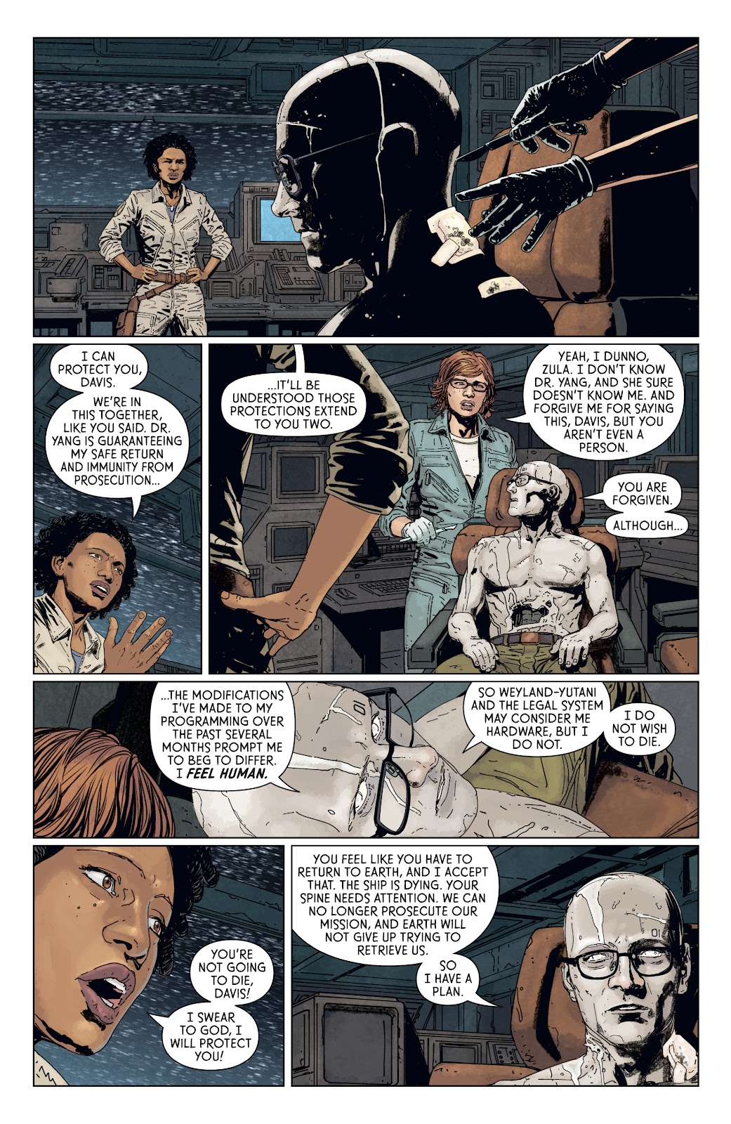 Aliens: Defiance issue 10 - Page 10