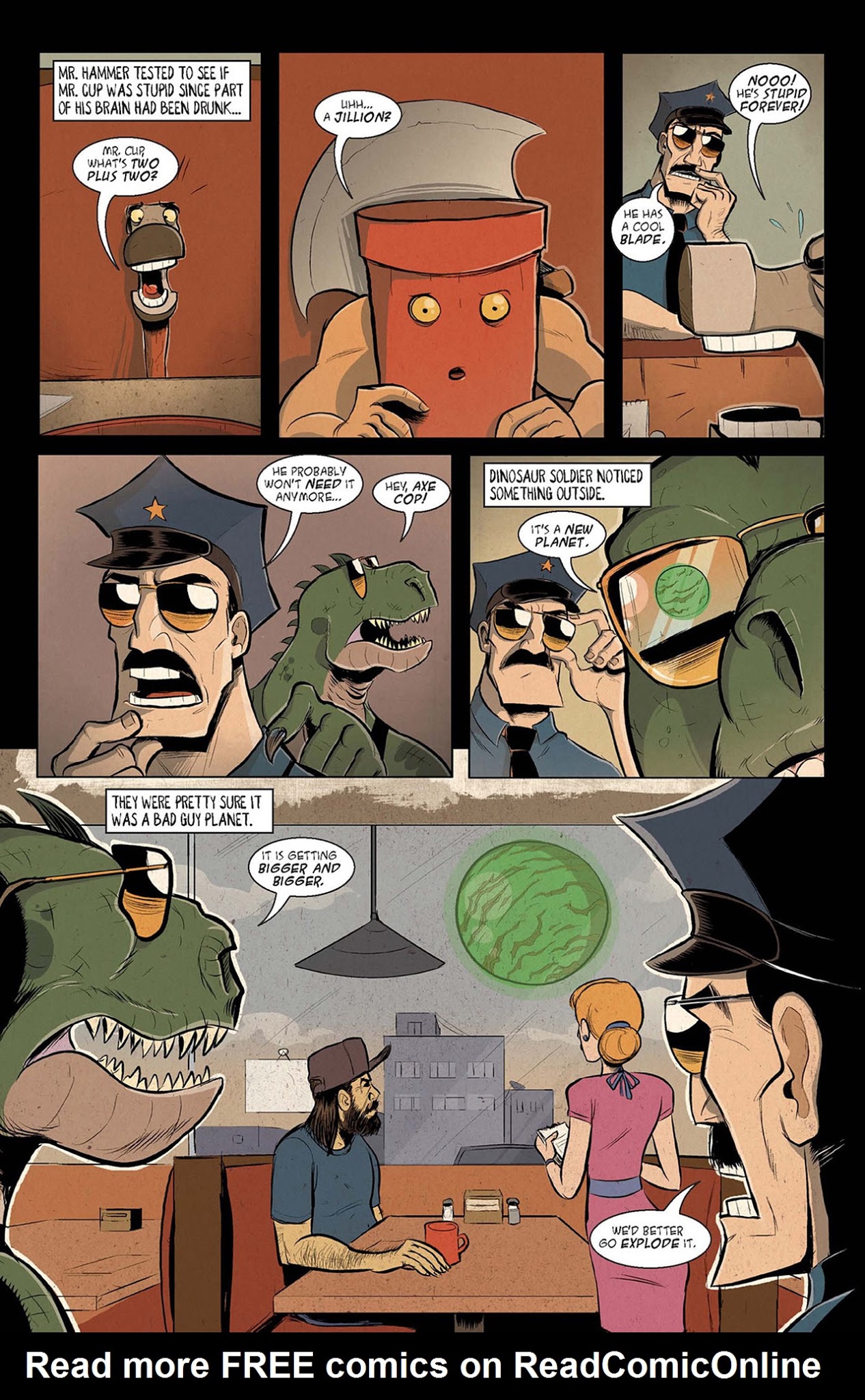 Read online Axe Cop comic -  Issue # TPB 2 - 10