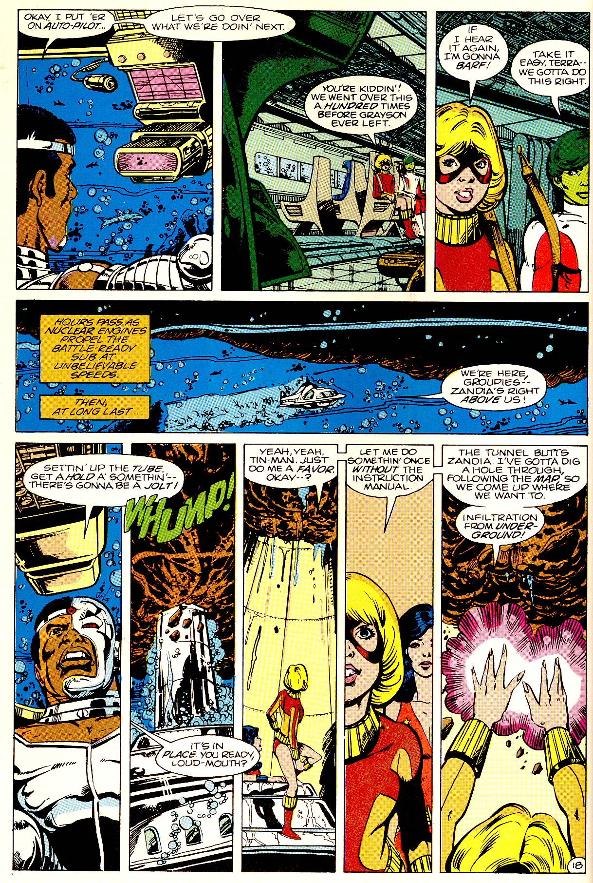 Read online The New Teen Titans: The Judas Contract comic -  Issue # TPB - 46