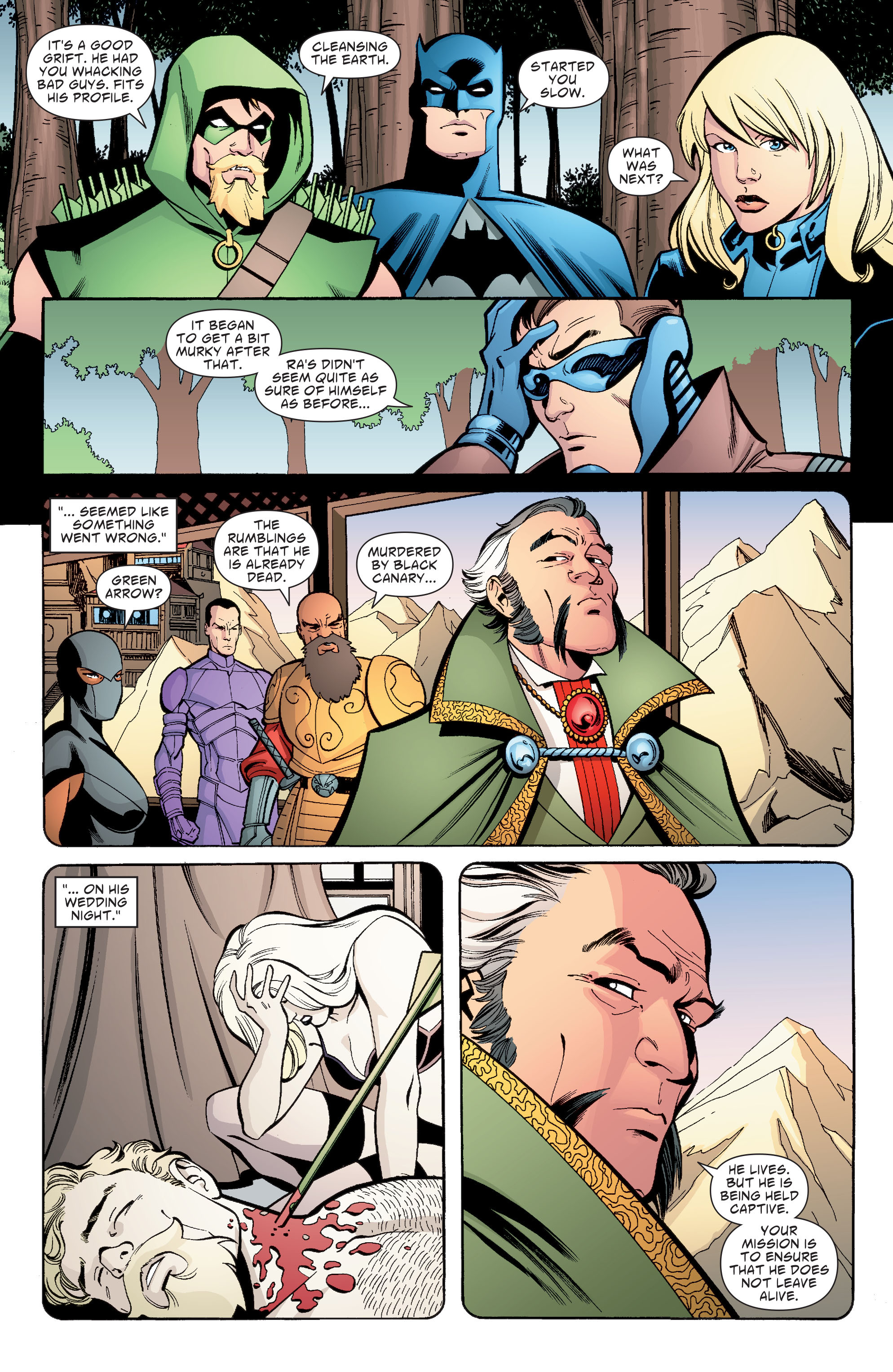 Read online Green Arrow/Black Canary comic -  Issue #11 - 11