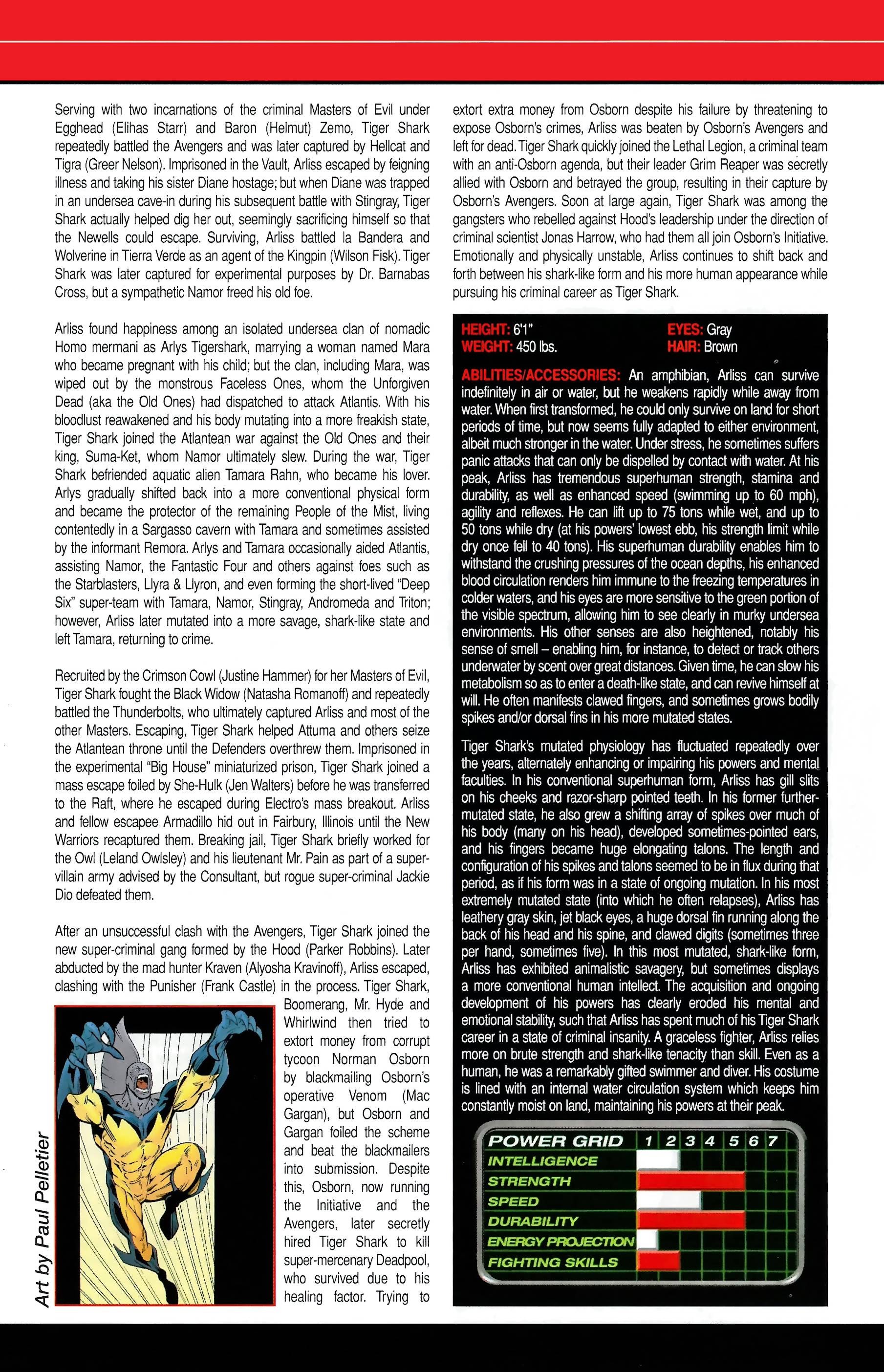 Read online Official Handbook of the Marvel Universe A to Z comic -  Issue # TPB 12 (Part 1) - 61