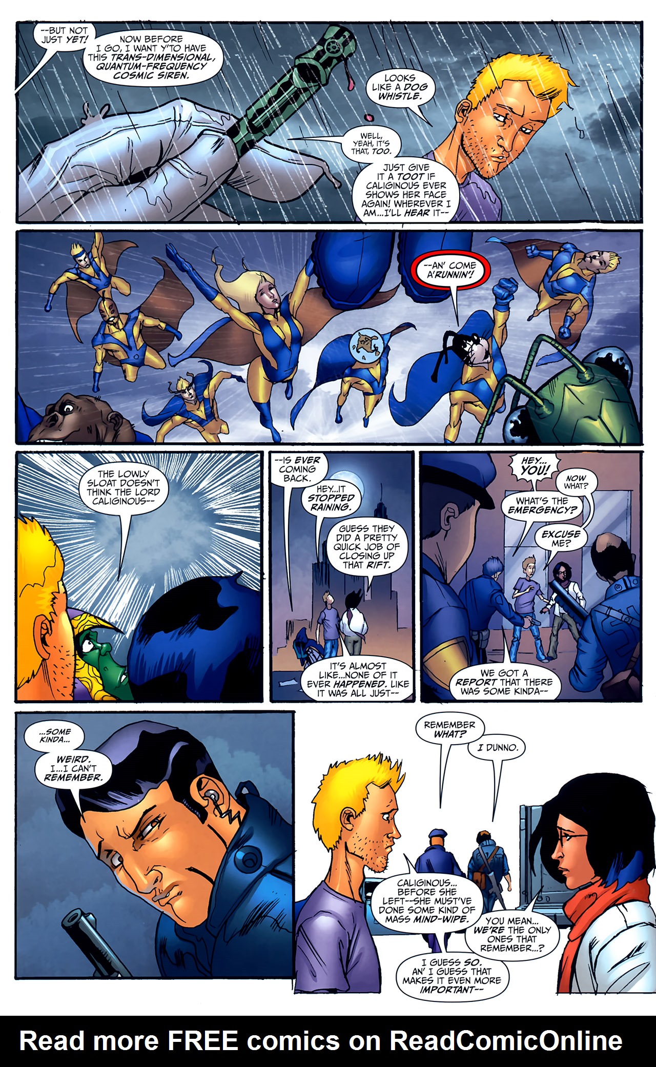 Read online Hero Squared: Love And Death comic -  Issue #3 - 17