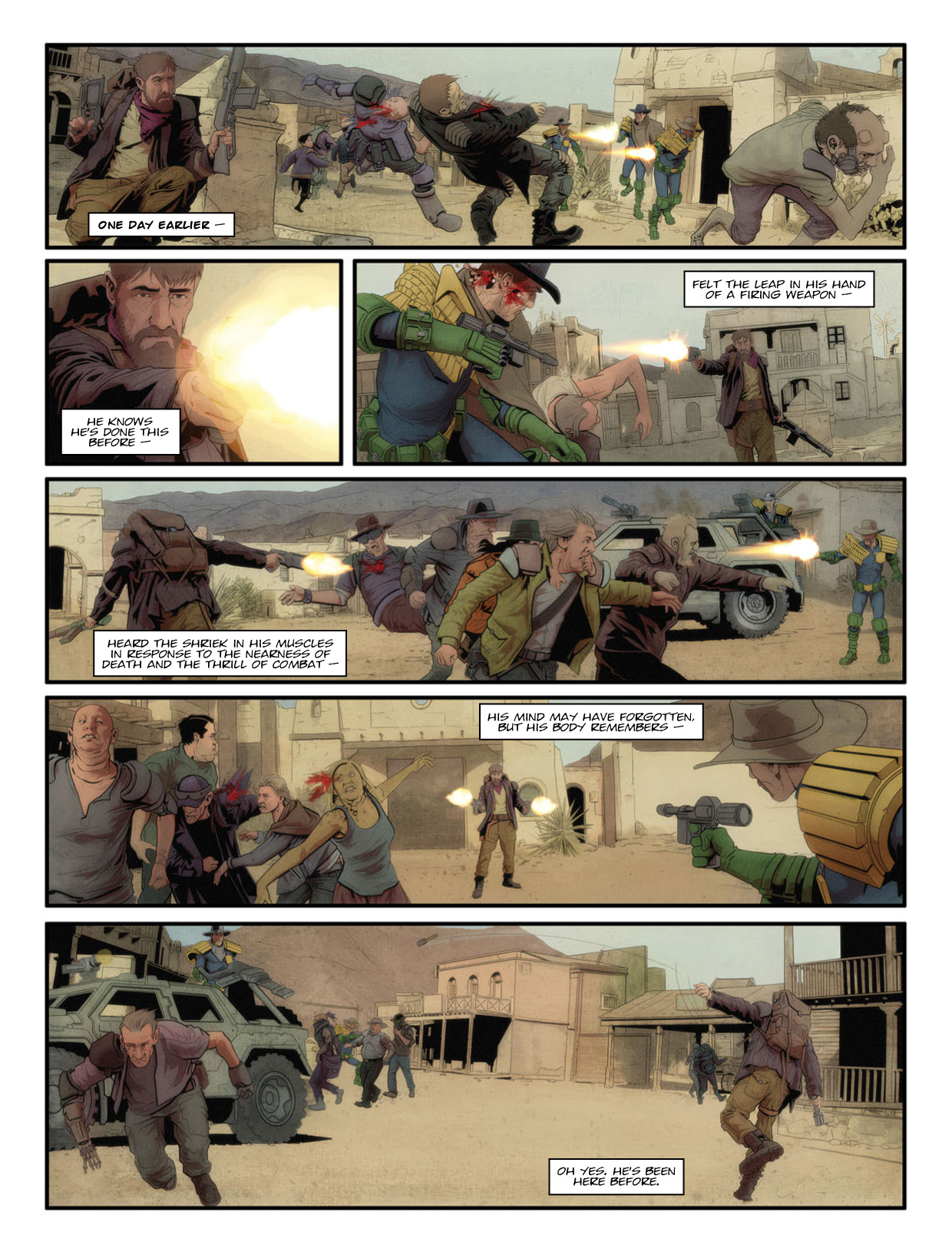 Read online Judge Dredd Megazine (Vol. 5) comic -  Issue #358 - 45