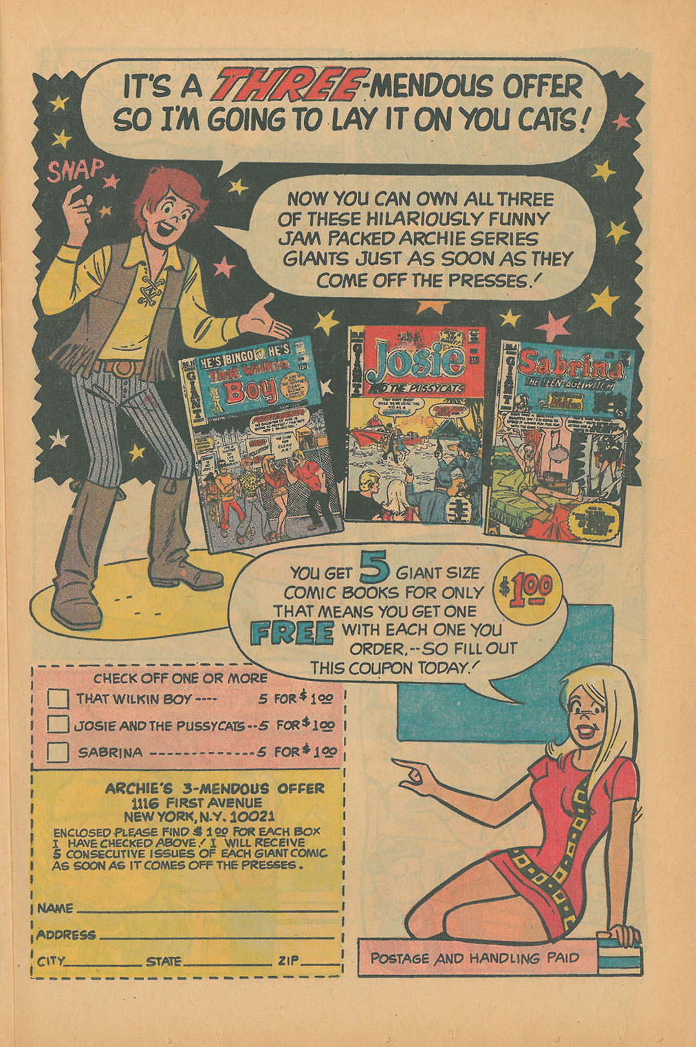 Read online Archie Giant Series Magazine comic -  Issue #194 - 17