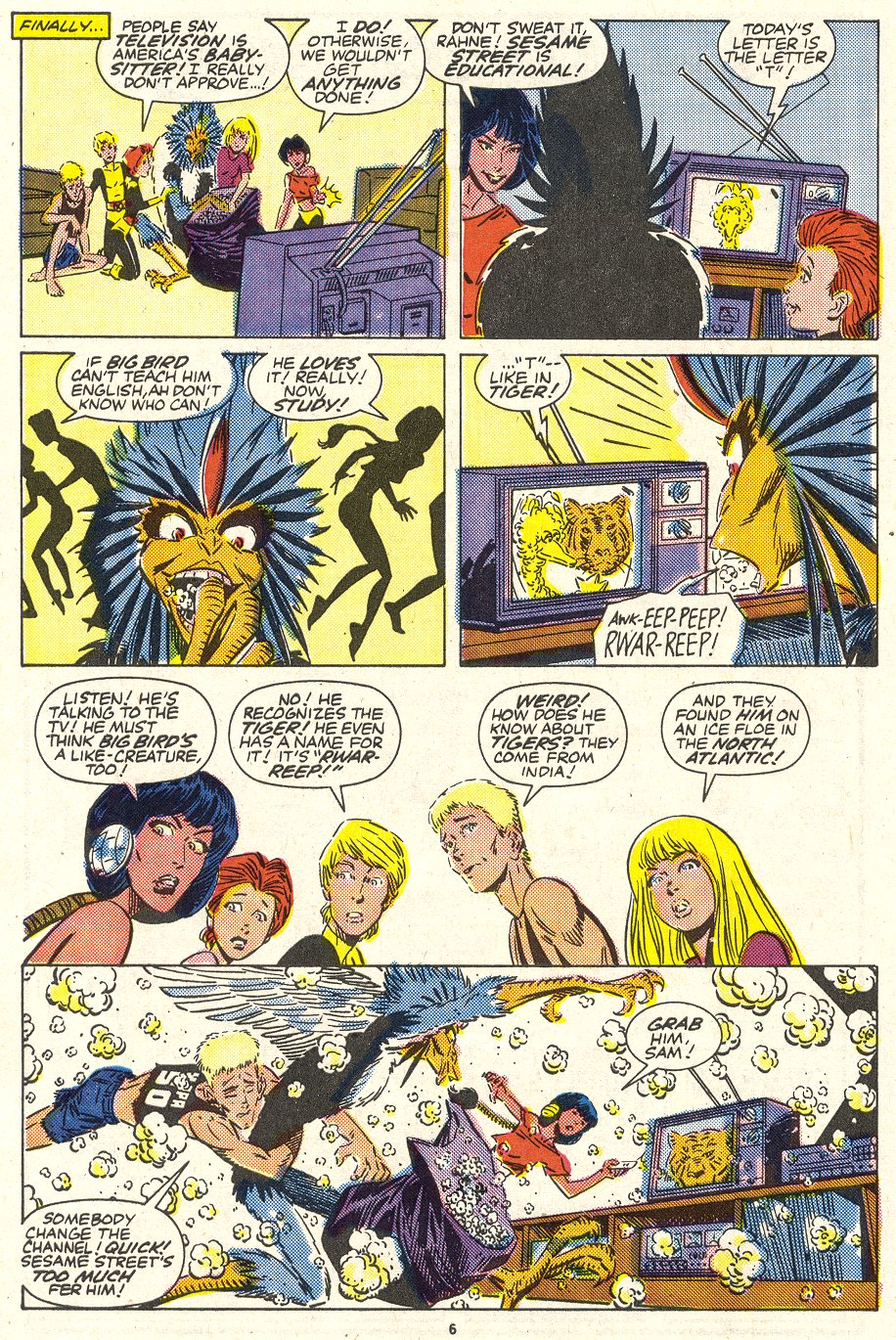 Read online The New Mutants comic -  Issue #58 - 7