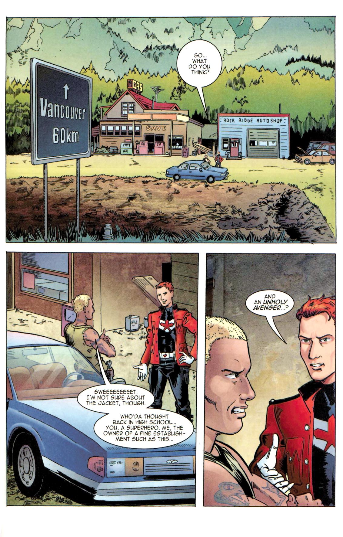 Read online Captain Canuck: Unholy War comic -  Issue #2 - 2