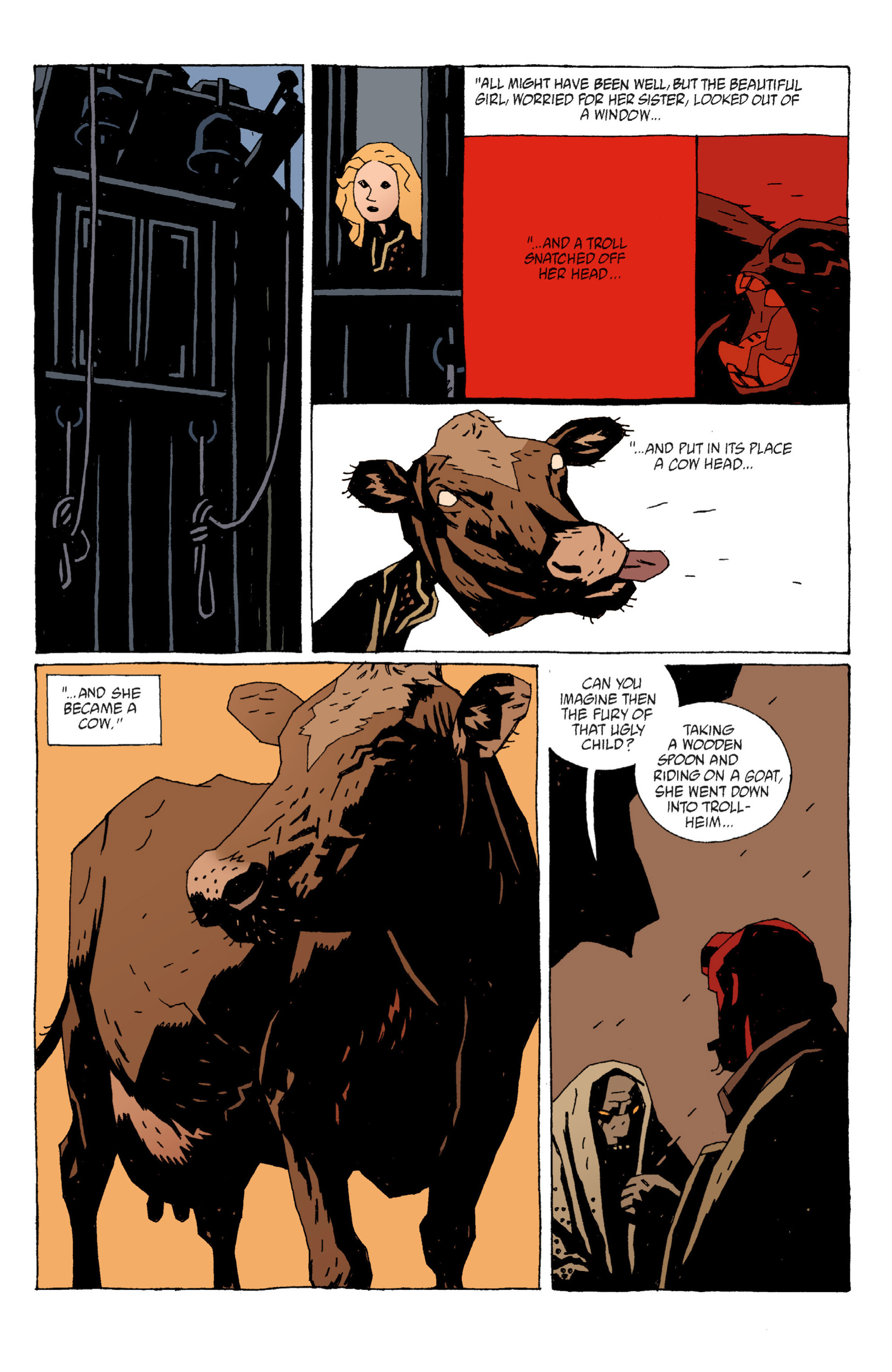 Read online Hellboy comic -  Issue #7 - 32