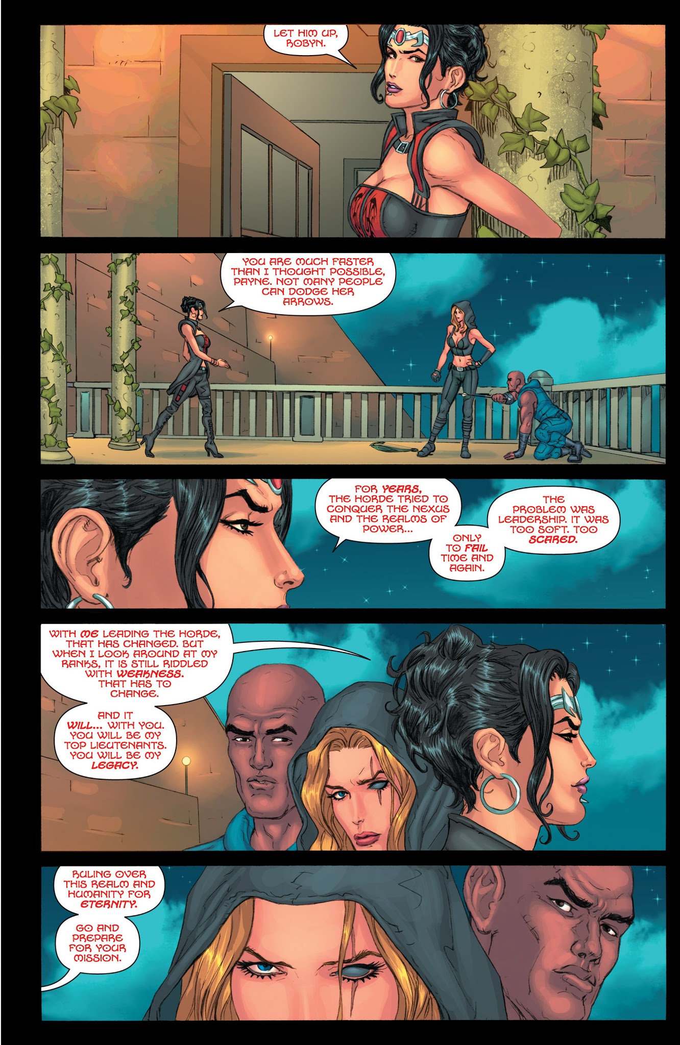 Read online Grimm Fairy Tales presents Realm War Age of Darkness comic -  Issue #5 - 10
